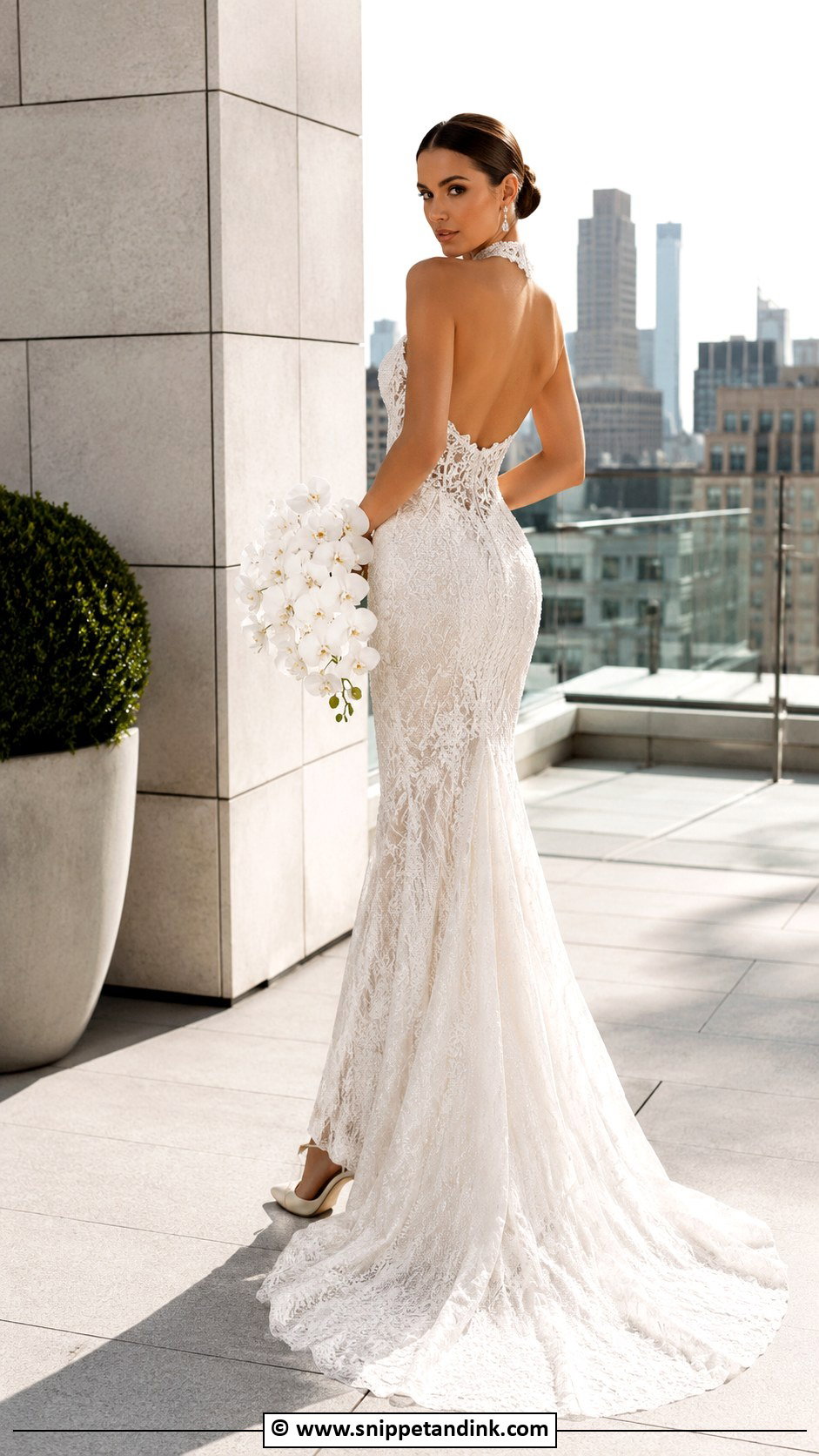 Galia Lahav Halter Wedding Dress - Snippet and Ink - 30 Galia Lahav Wedding Dress Ideas