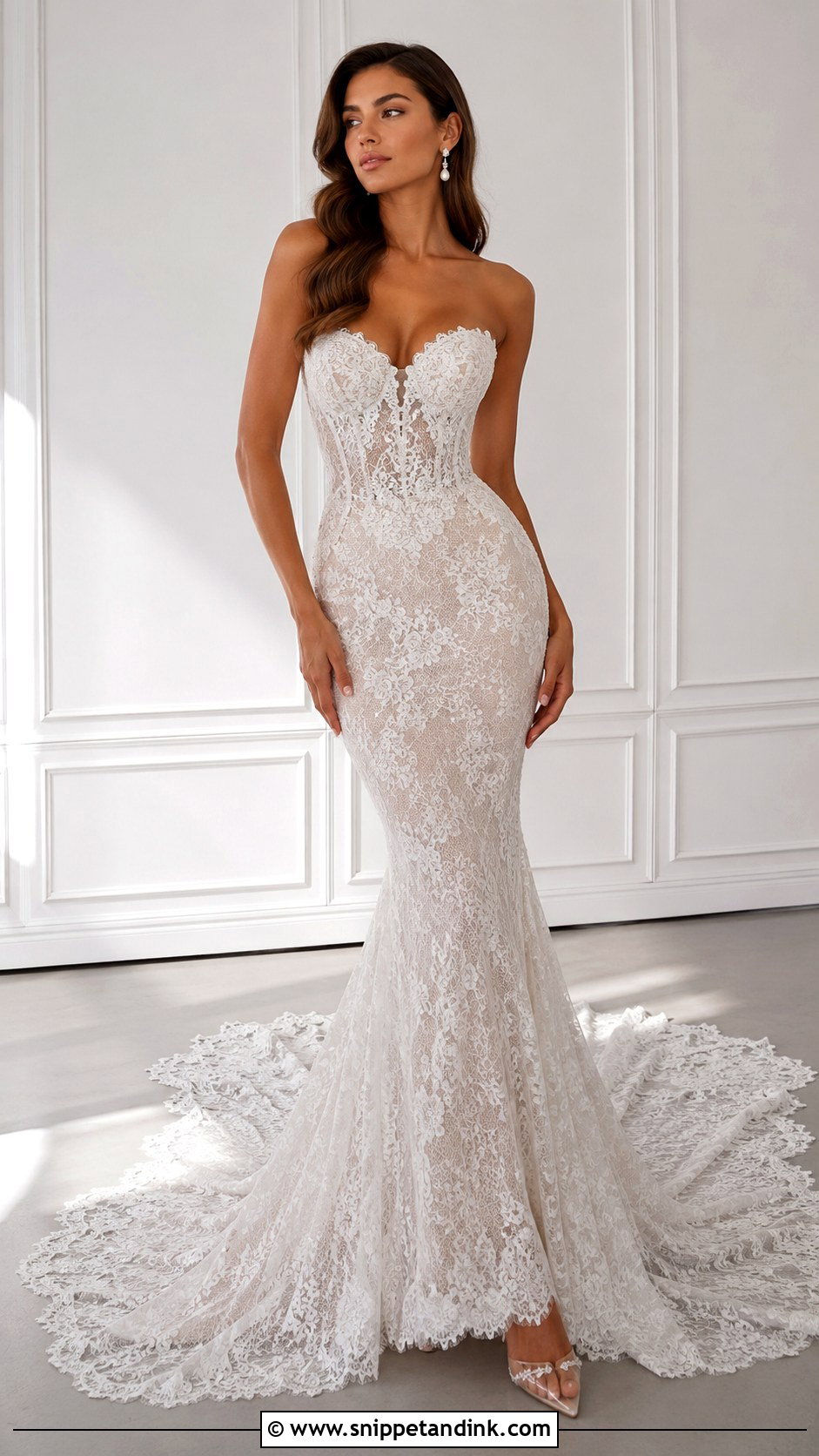 Galia Lahav Lace Mermaid Wedding Dress - Snippet and Ink - 25 Galia Lahav Ideas