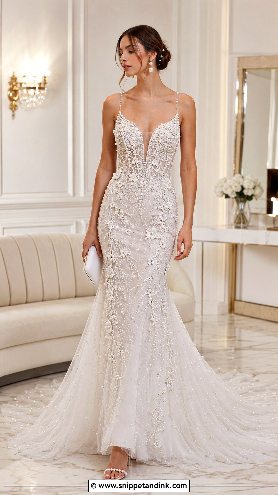 Galia Lahav Pearl Bridal Dress - Snippet and Ink - 25 Galia Lahav Bridal Ideas