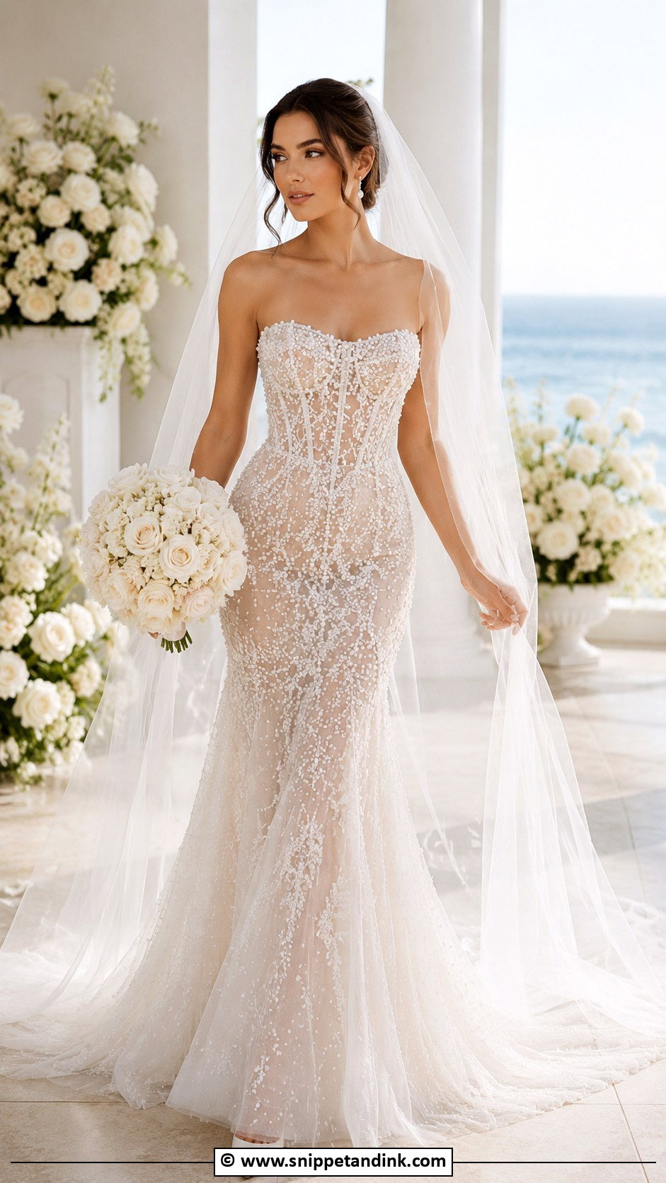 Galia Lahav Pearl Wedding Dress - Snippet and Ink - 30 Galia Lahav Wedding Dress Ideas