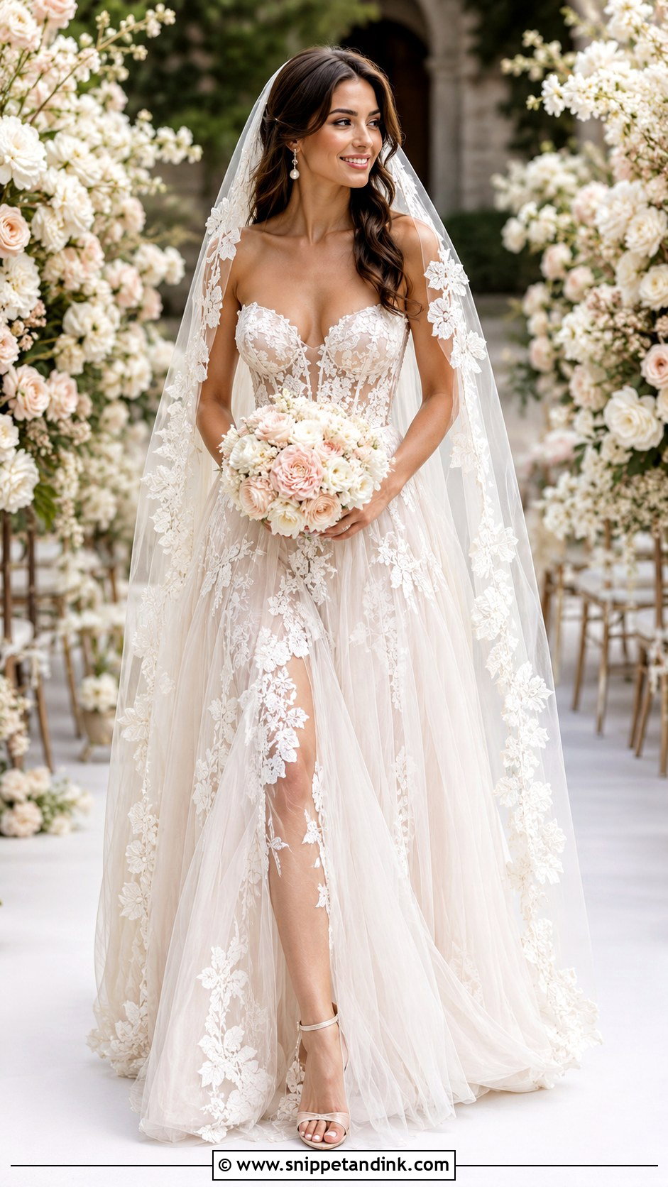Galia Lahav Romantic Bride Outfit - Snippet and Ink - 25 Galia Lahav Ideas