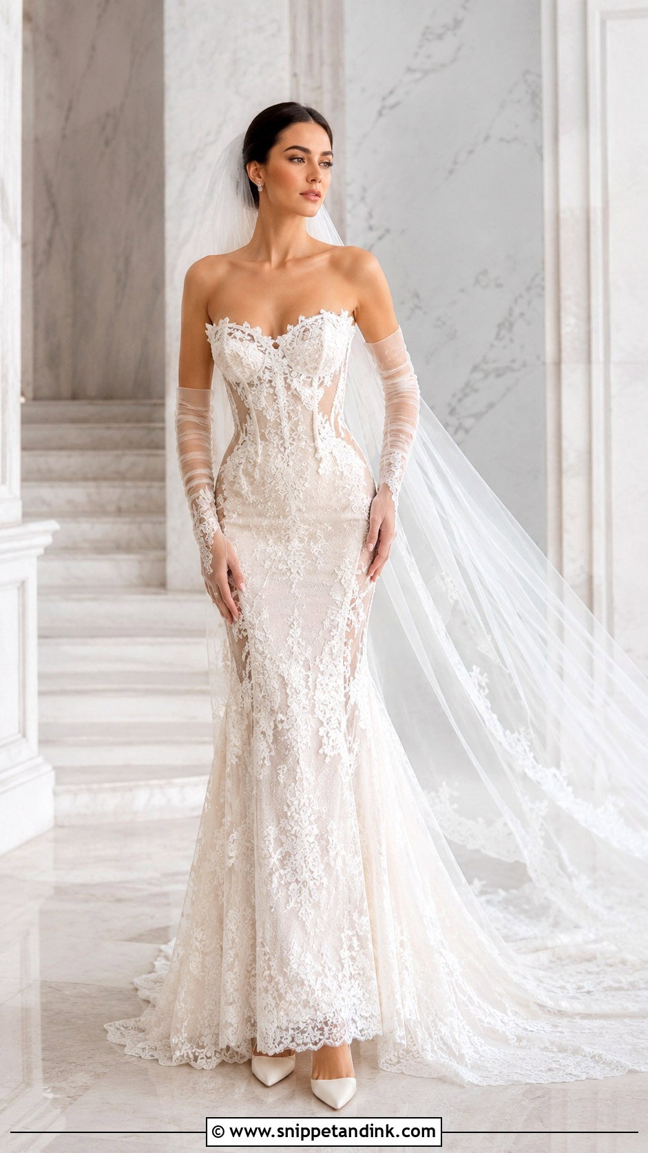 Galia Lahav Strapless Bridal Gown - Snippet and Ink - 25 Galia Lahav Bridal Ideas