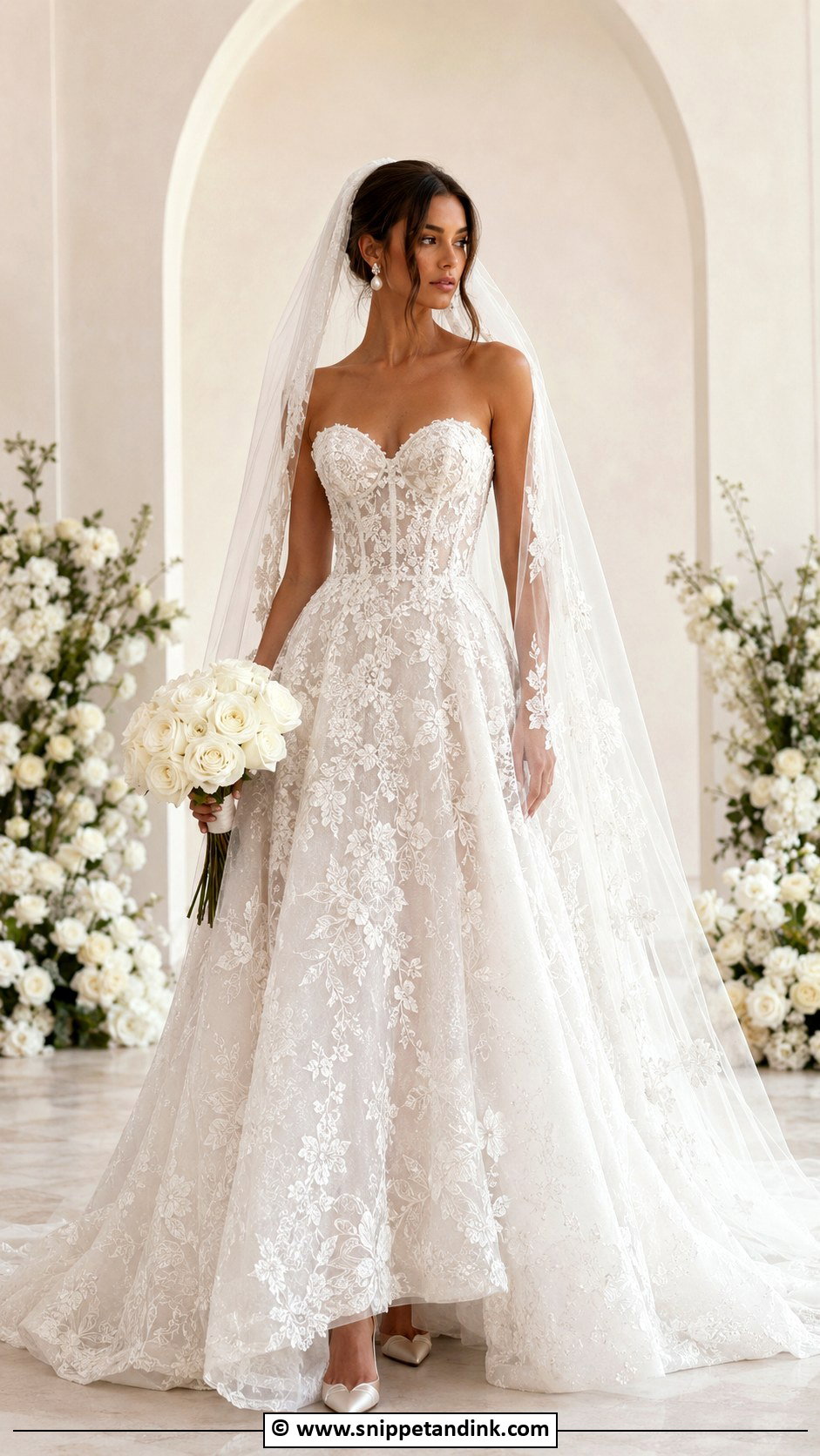 Galia Lahav Sweetheart Neckline Wedding Dress - Snippet and Ink - 30 Galia Lahav Wedding Dress Ideas