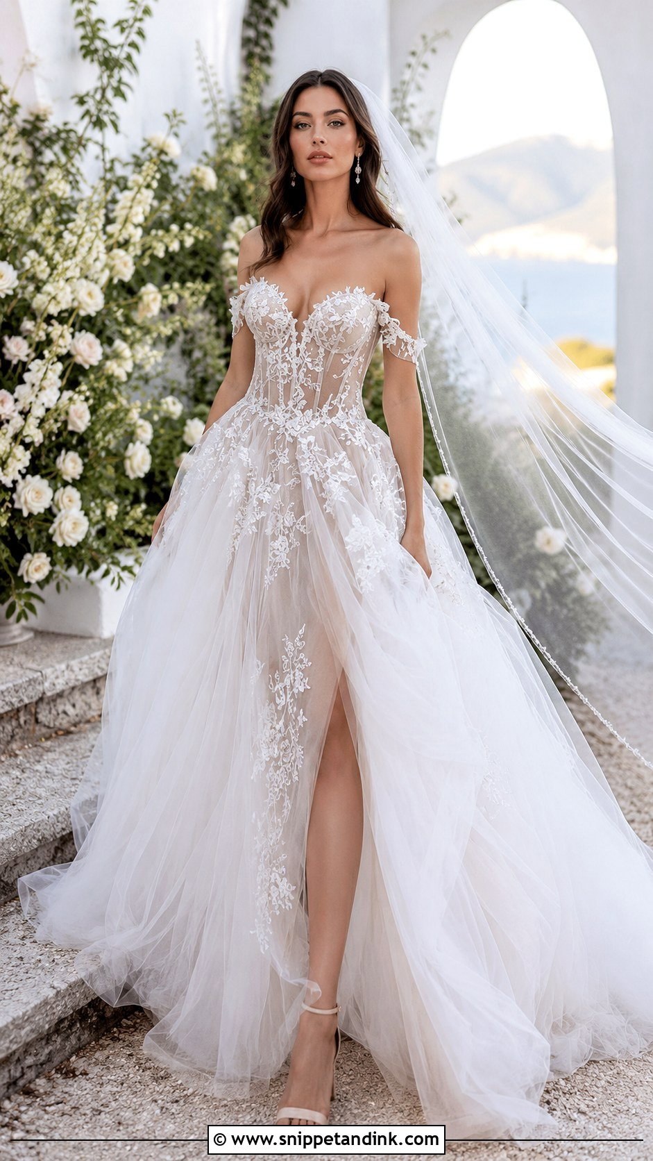 Galia Lahav Tulle Bridal Dress - Snippet and Ink - 25 Galia Lahav Bridal Ideas