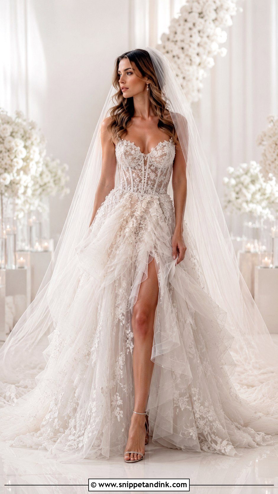 Galia Lahav Tulle Wedding Dress - Snippet and Ink - 25 Galia Lahav Ideas
