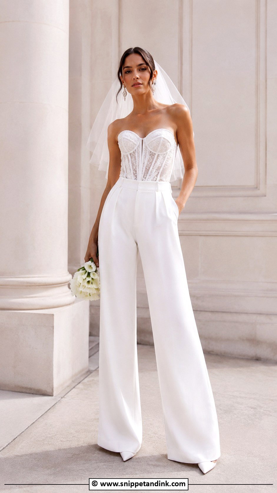 Galia Lahav Wedding Jumpsuit - Snippet and Ink - 30 Galia Lahav Wedding Dress Ideas
