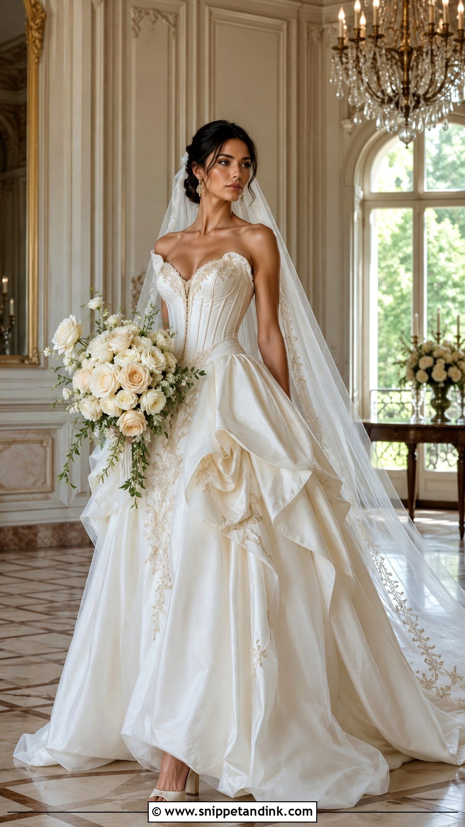 Galliano Ball Gown Wedding Dress - Snippet and Ink - 20 Galliano Wedding Dress Ideas