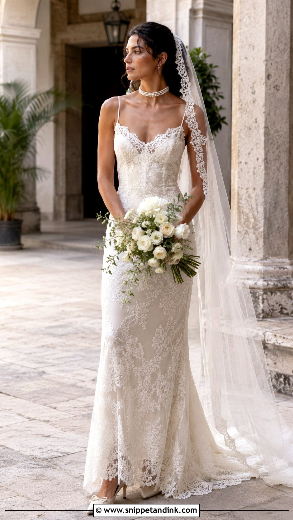 Galliano Lace Slip Wedding Dress - Snippet and Ink - 20 Galliano Wedding Dress Ideas