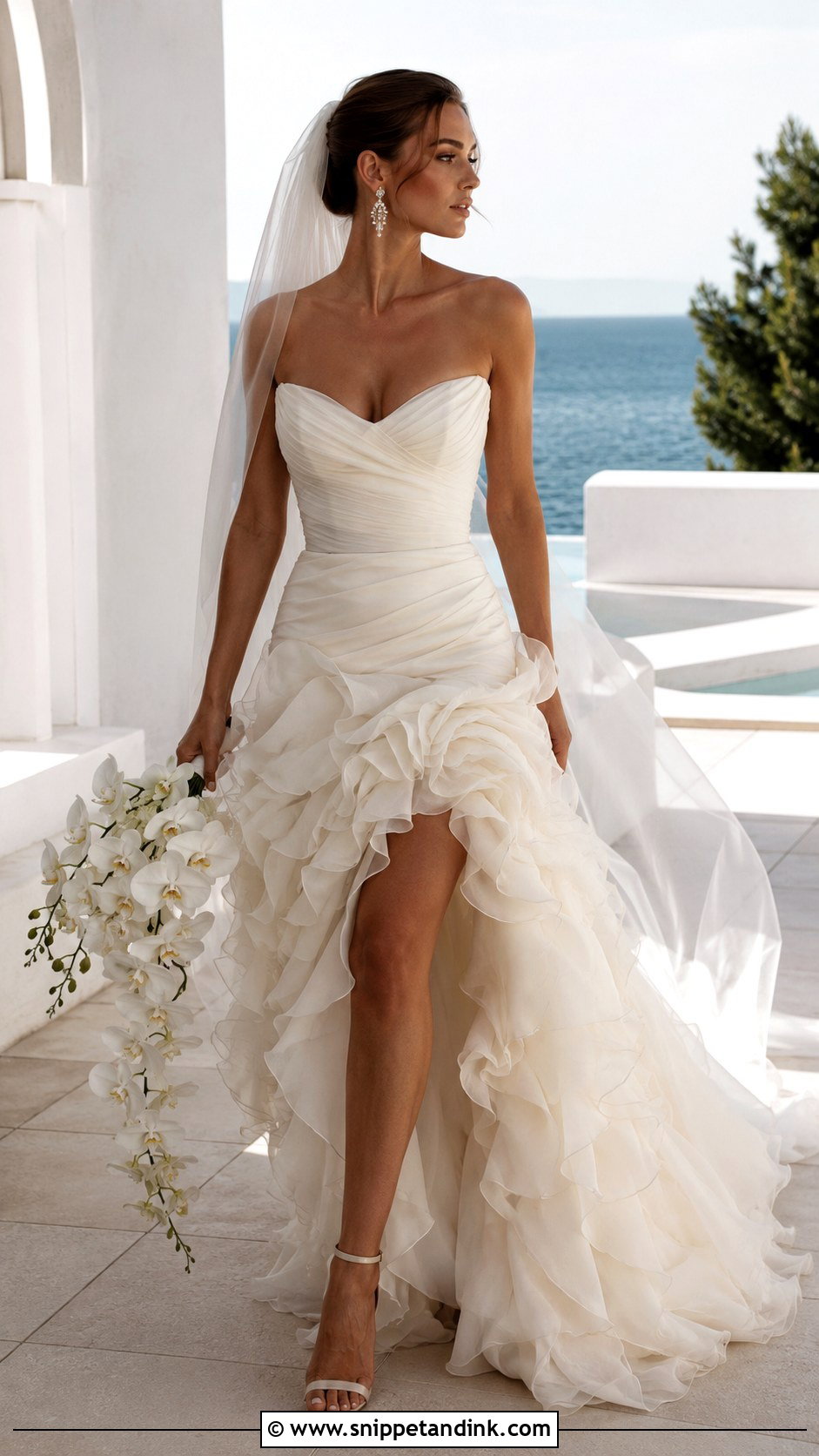 Galliano Ruffled Wedding Dress - Snippet and Ink - 20 Galliano Wedding Dress Ideas