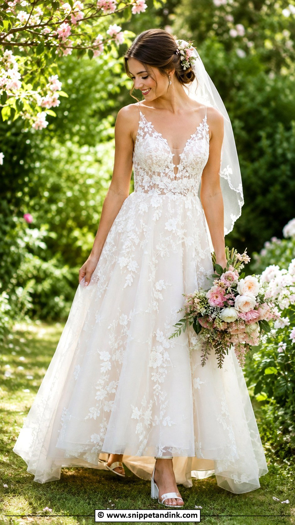 Garden Bride Dress - Snippet and Ink - 30 Brides Dresses