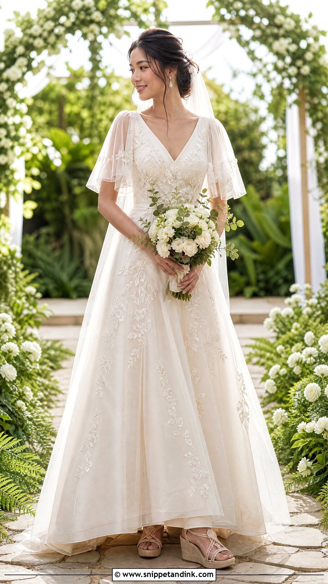 Garden Filipino Wedding Dress - Snippet and Ink - 25 Filipino Wedding Dress Ideas