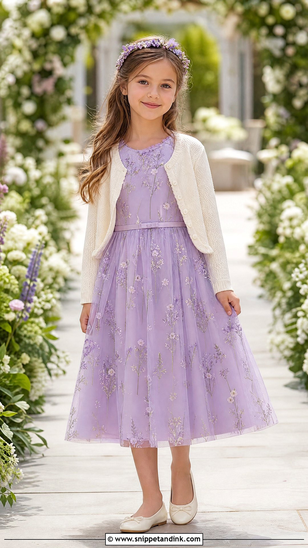 Garden Kids Wedding Dress - Snippet and Ink - 20 Kids Wedding Dresses
