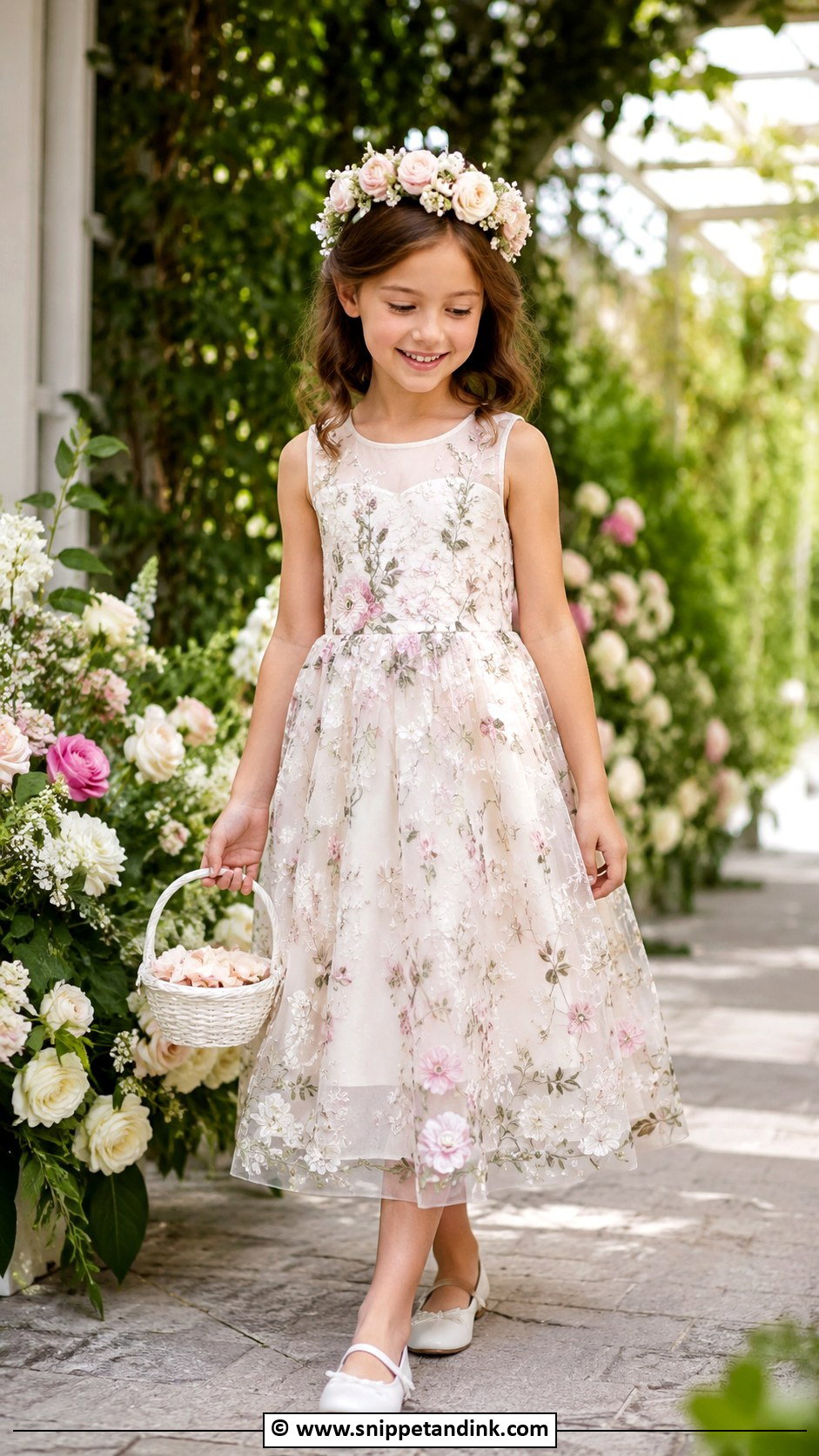 Garden Kids Wedding Dress - Snippet and Ink - 30 Kids Wedding Dress Ideas
