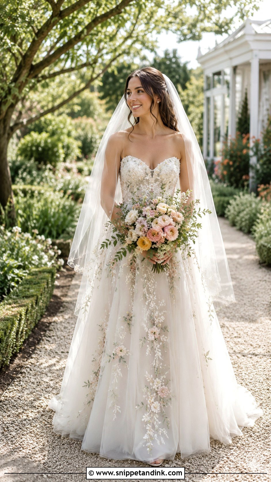 Garden Nature Wedding Dress - Snippet and Ink - 25 Nature Wedding Dress Ideas