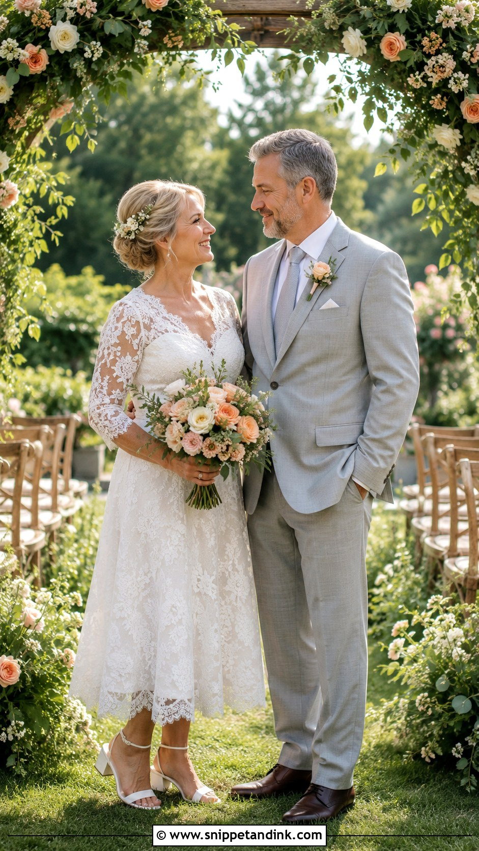 Garden Second Wedding Ceremony - Snippet and Ink - 20 2nd Marriage Ideas