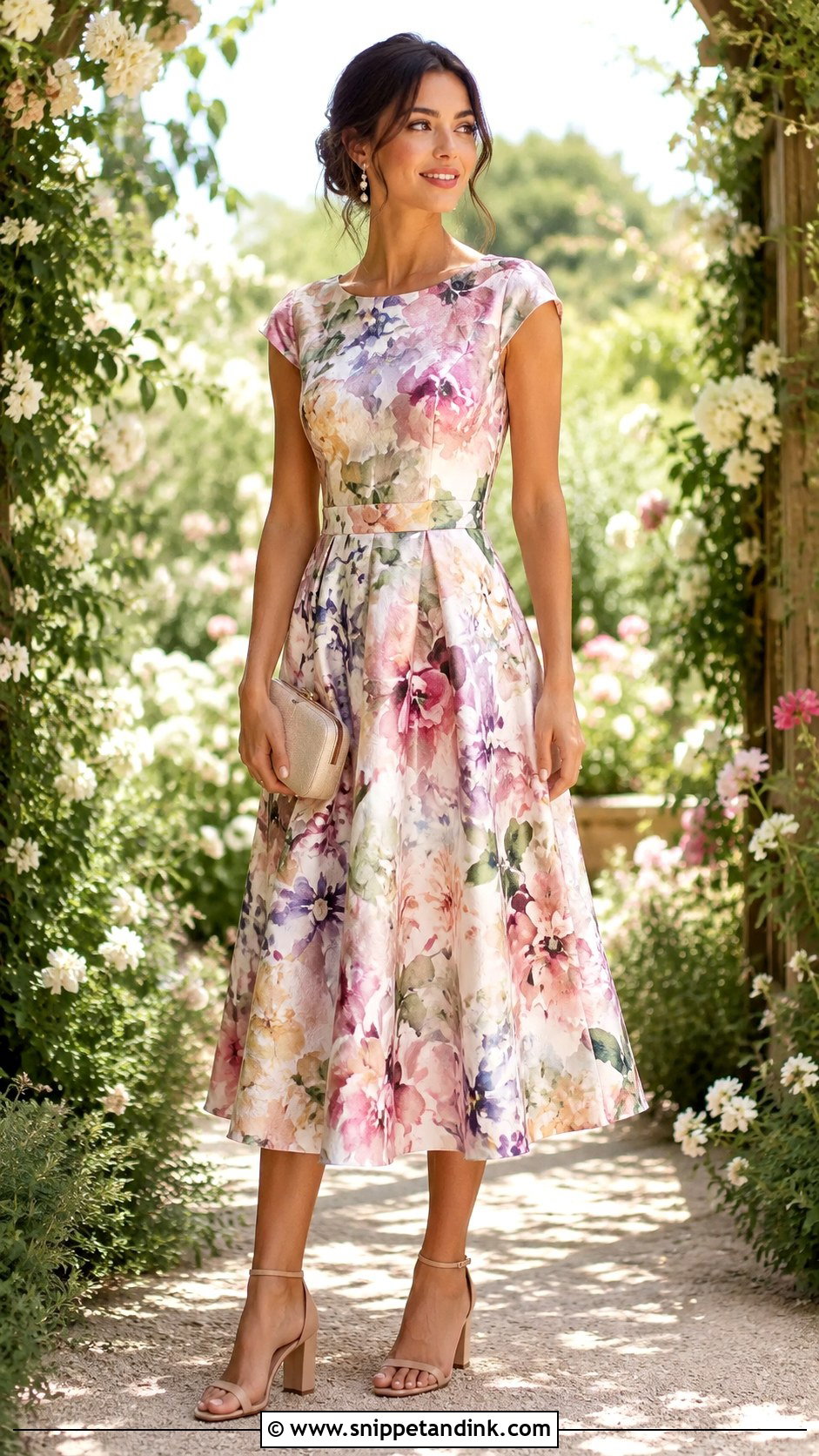 Garden Summer Wedding Dress - Snippet and Ink - 25 Summer Wedding Dresses