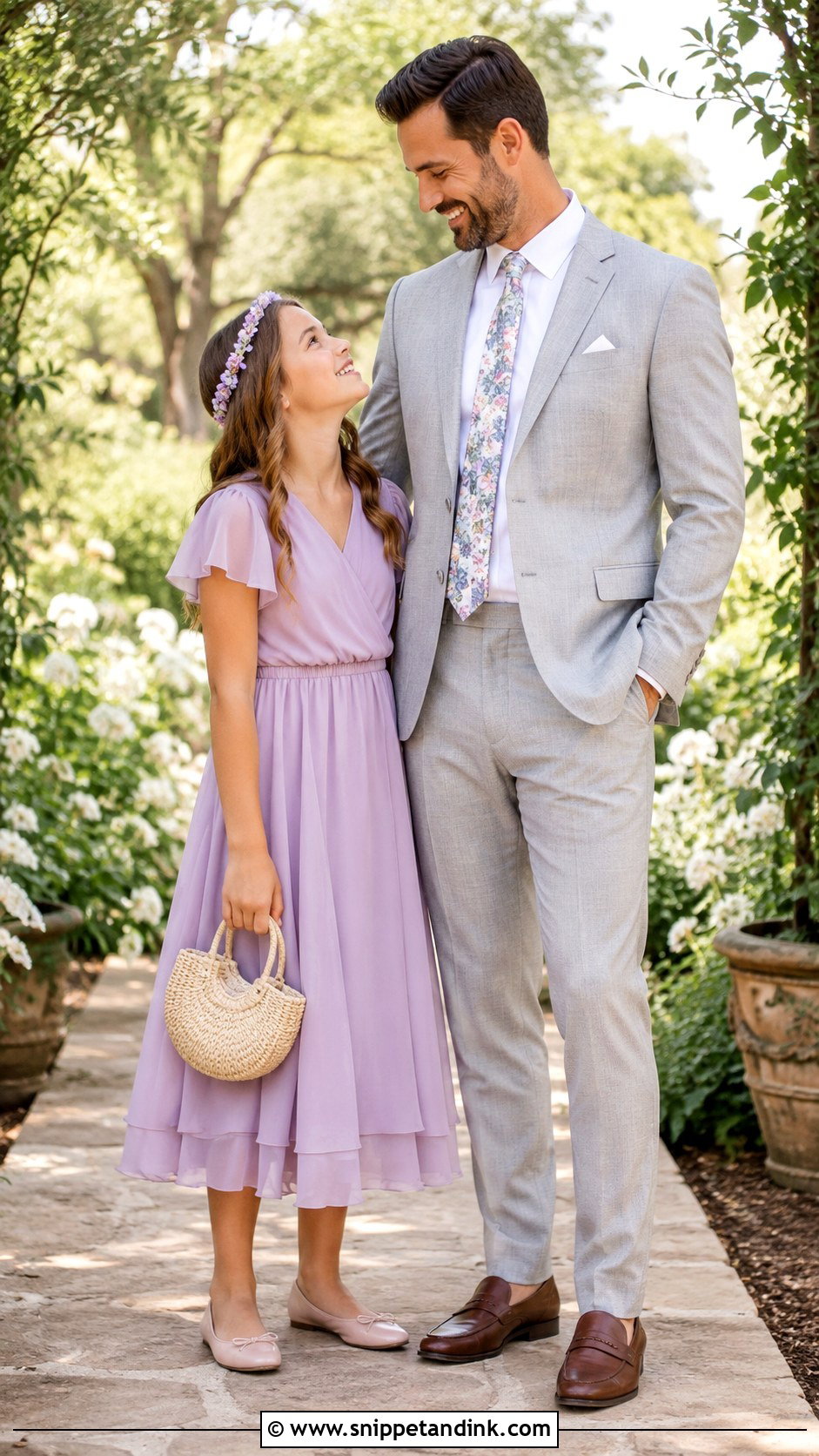 Garden Theme Father Daughter Dance Outfit - Snippet and Ink - 20 Father Daughter Dance Outfit Ideas