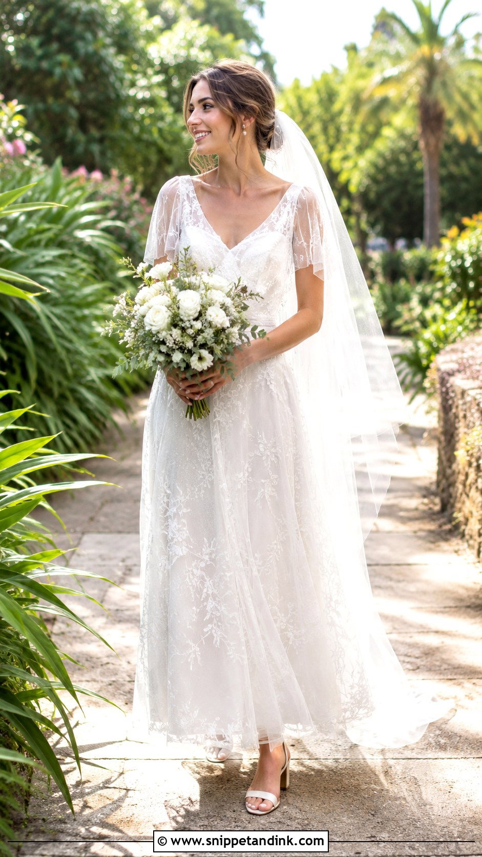 Garden Vintage Old Wedding Dress - Snippet and Ink - 25 Old Wedding Dresses