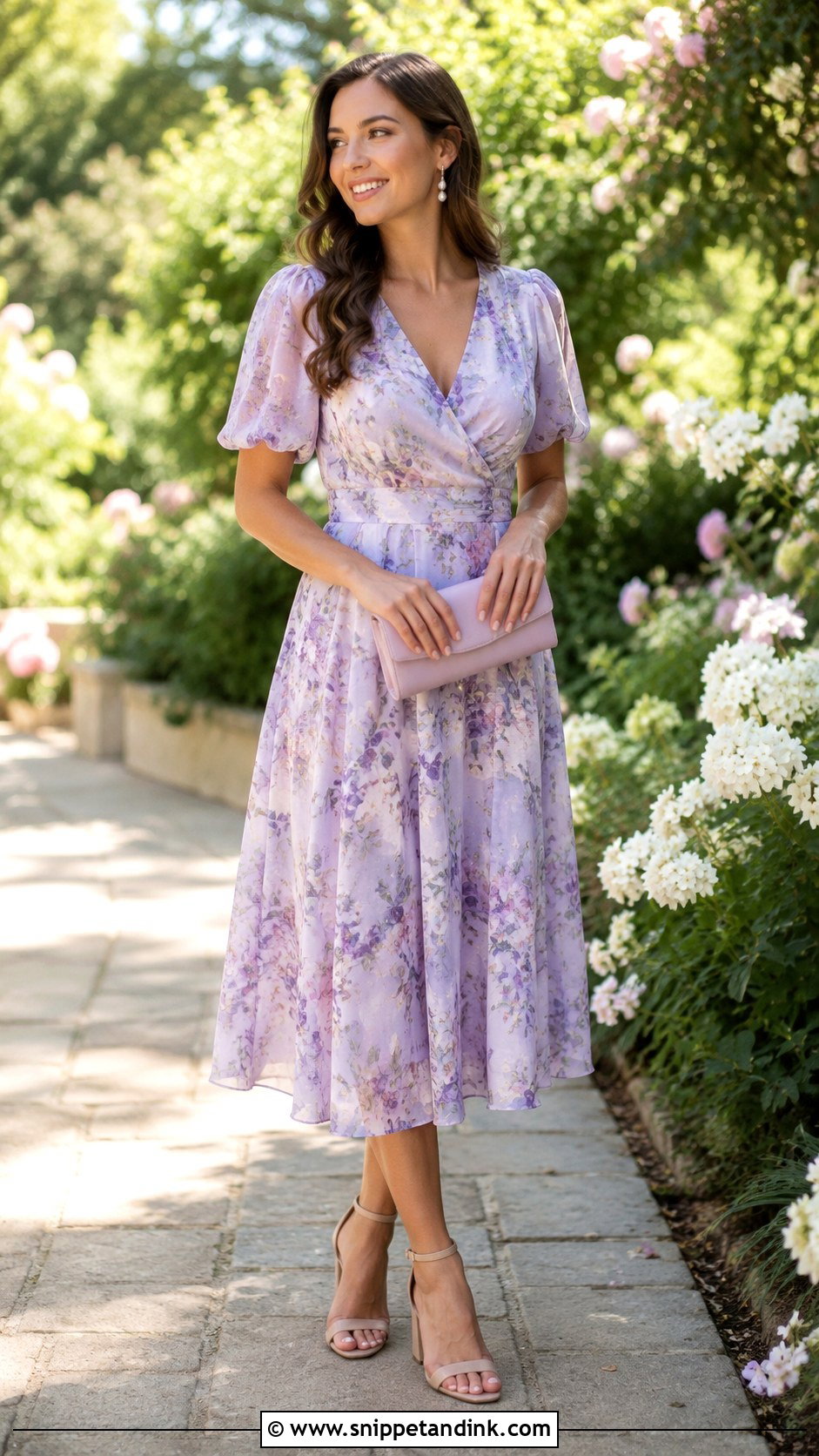 Garden Wedding Attendee Outfit - Snippet and Ink - 25 Wedding Attendee Outfit Ideas