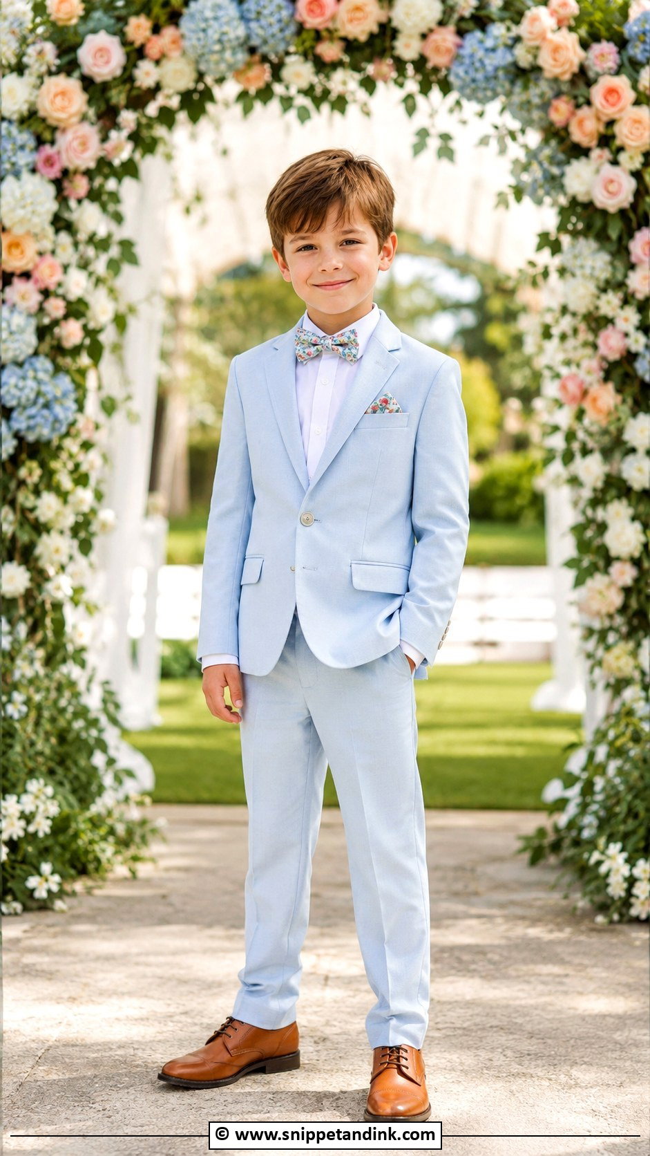 Garden Wedding Boys Outfit - Snippet and Ink - 30 Boys Wedding Outfit Ideas