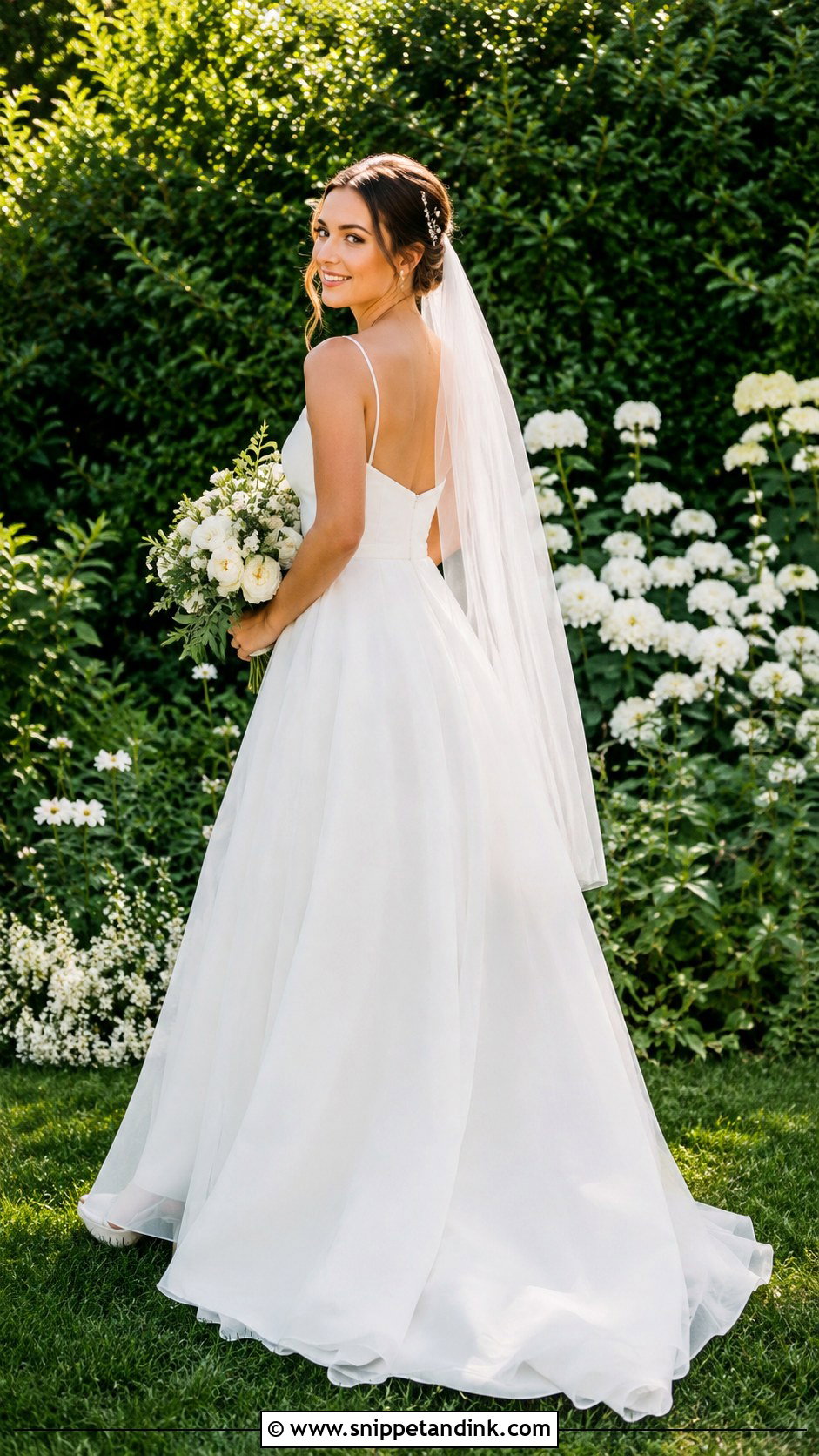 Garden Wedding Dress - Snippet and Ink - 25 Simple Classy Wedding Dress Ideas
