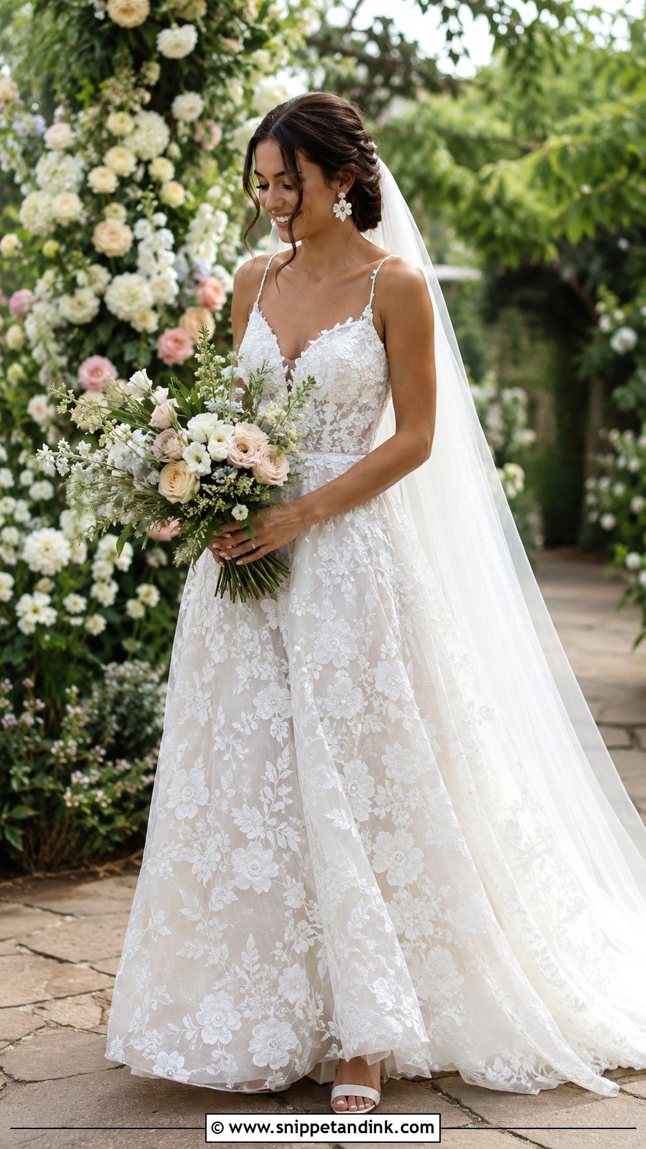 Garden Wedding Dress - Snippet and Ink - 30 Weddingdress Ideas