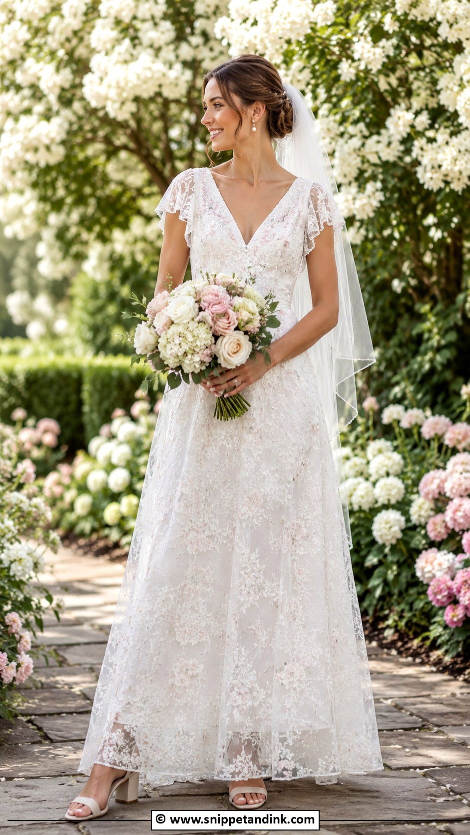 Garden Wedding Dress - Snippet and Ink - 30 Wedding Dress Inspo Ideas