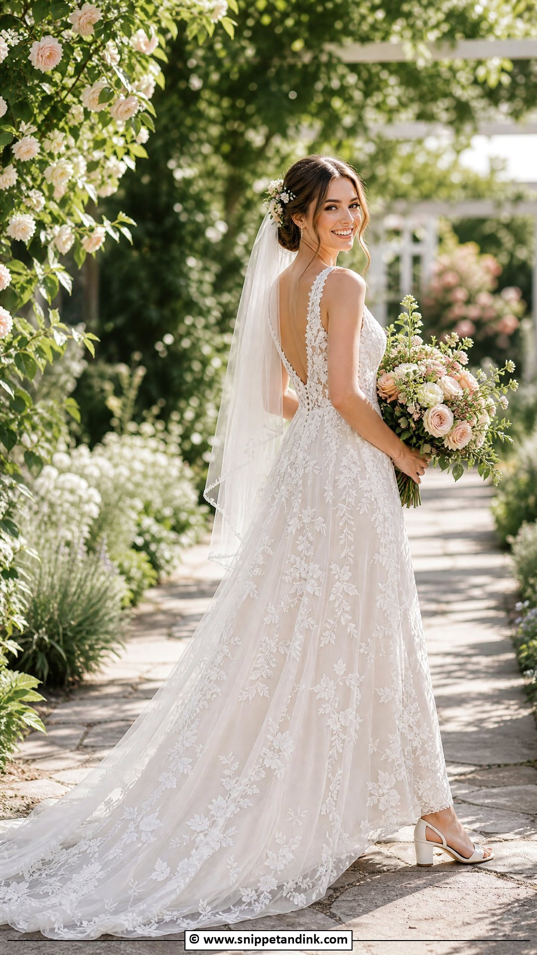 Garden Wedding Dress - Snippet and Ink - 35 Ethereal Wedding Dress Ideas