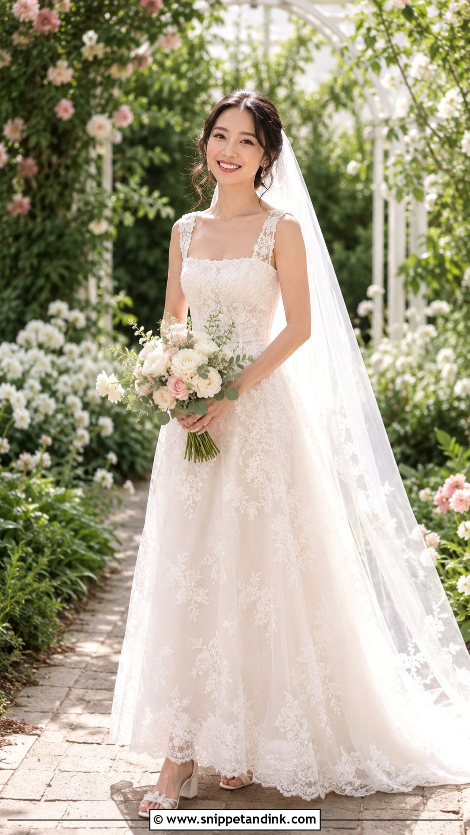 Garden Wedding Dress For Petite Women - Snippet and Ink - 25 Wedding Dresses for Petite Women