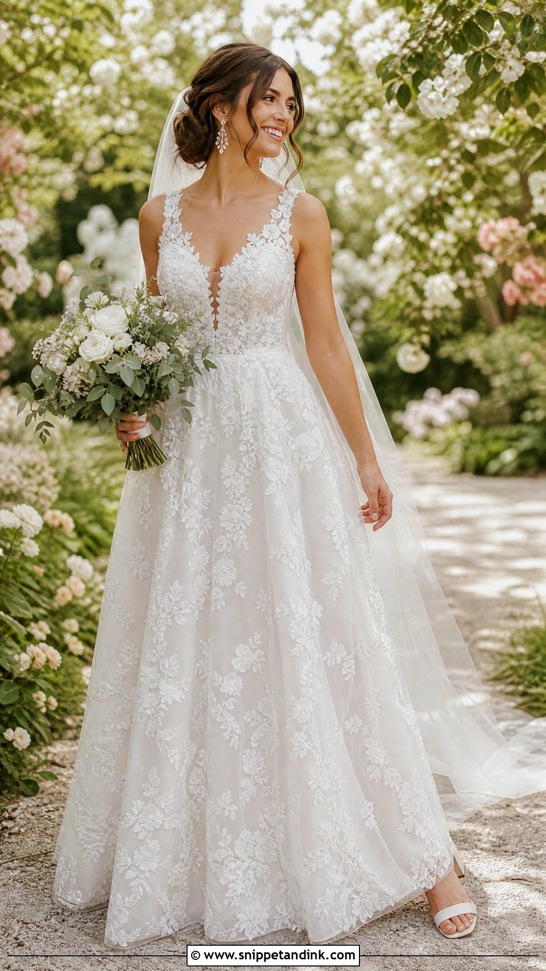 Garden Wedding Dress Outfit - Snippet and Ink - 25 Wedding Dress Outfit Ideas