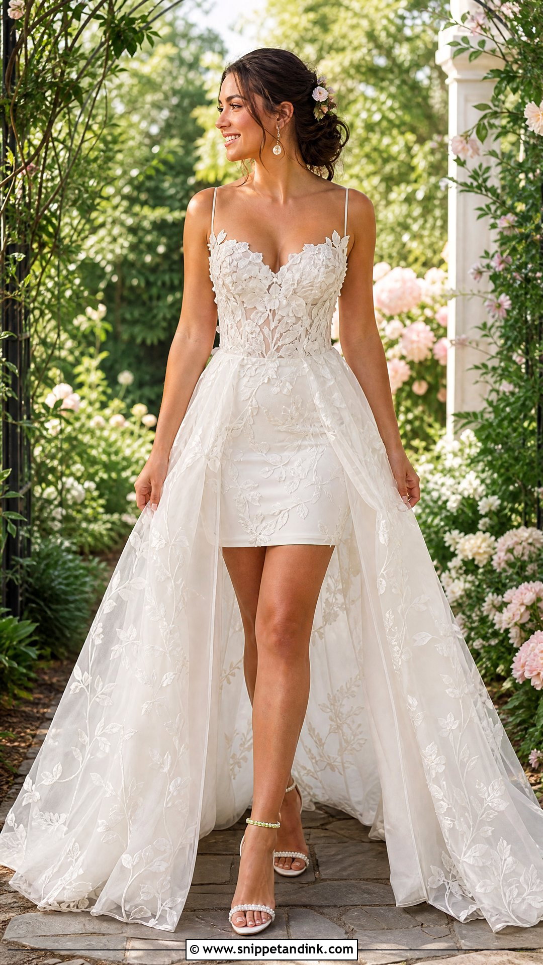Garden Wedding Dress With Detachable Skirt - Snippet and Ink - 25 Wedding Dress with Detachable Skirt Ideas