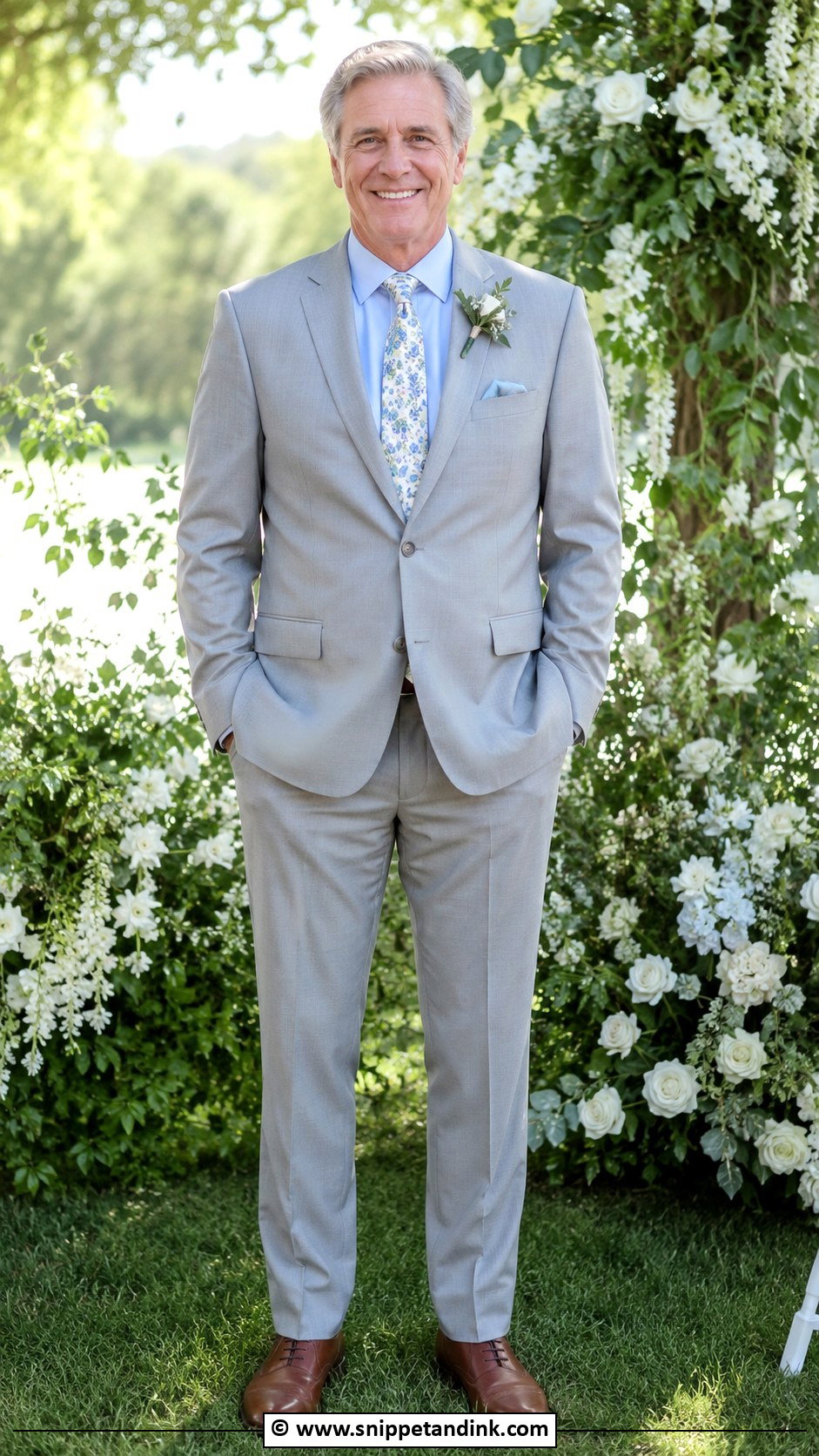 Garden Wedding Father Of The Bride Attire - Snippet and Ink - 30 Father of the Bride Attire Ideas