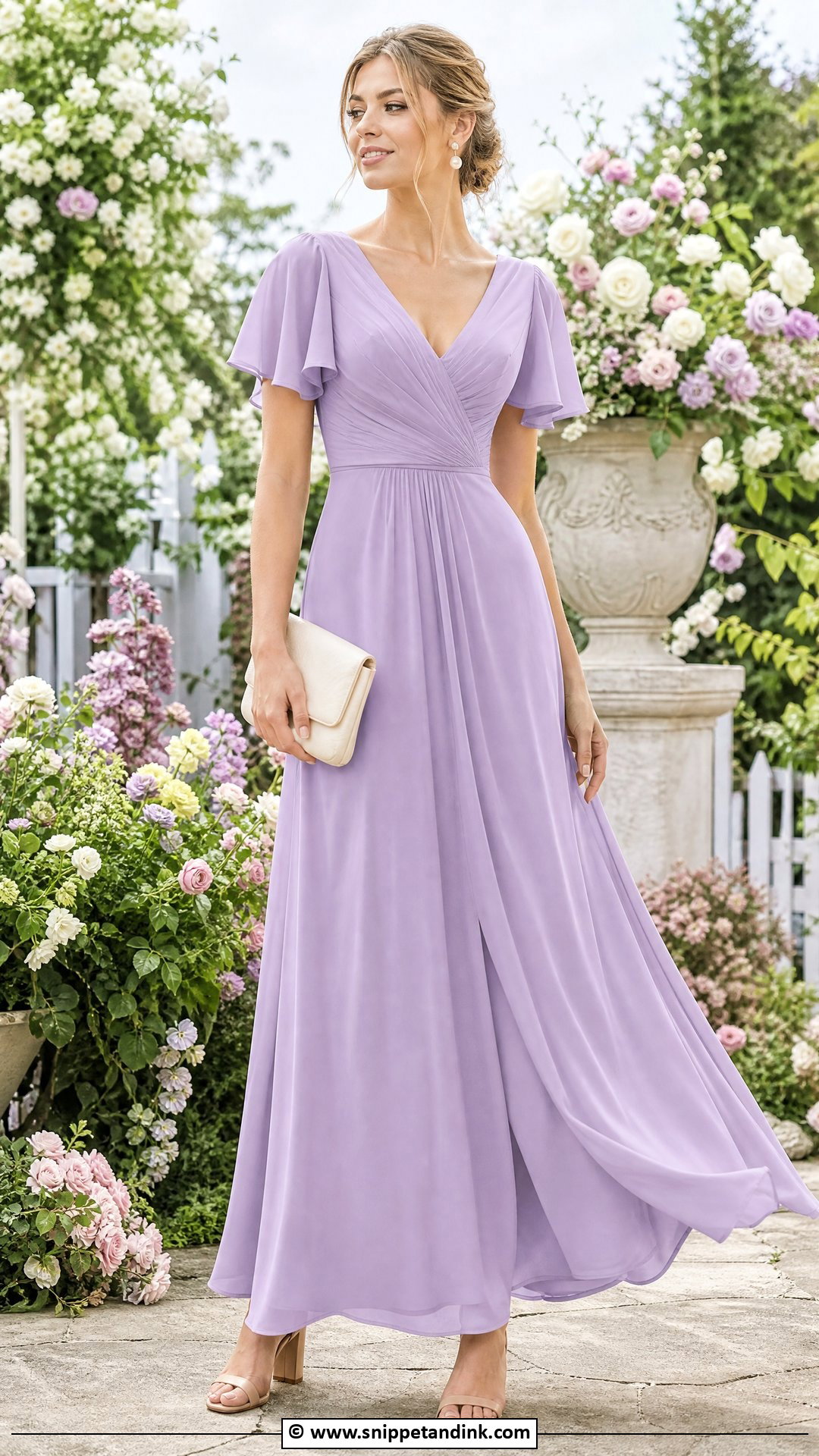 Garden Wedding Maid Of Honor Dress - Snippet and Ink - 35 Maid of Honor Dress Ideas