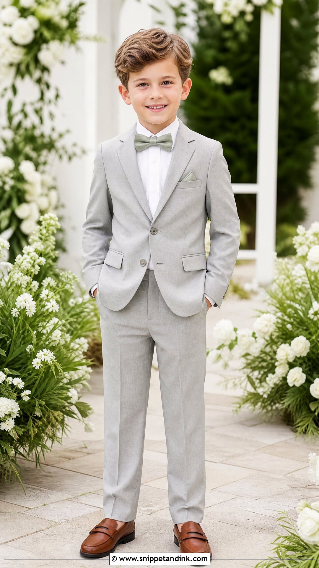Garden Wedding Outfit For Boys - Snippet and Ink - 25 Boys Outfits for Wedding