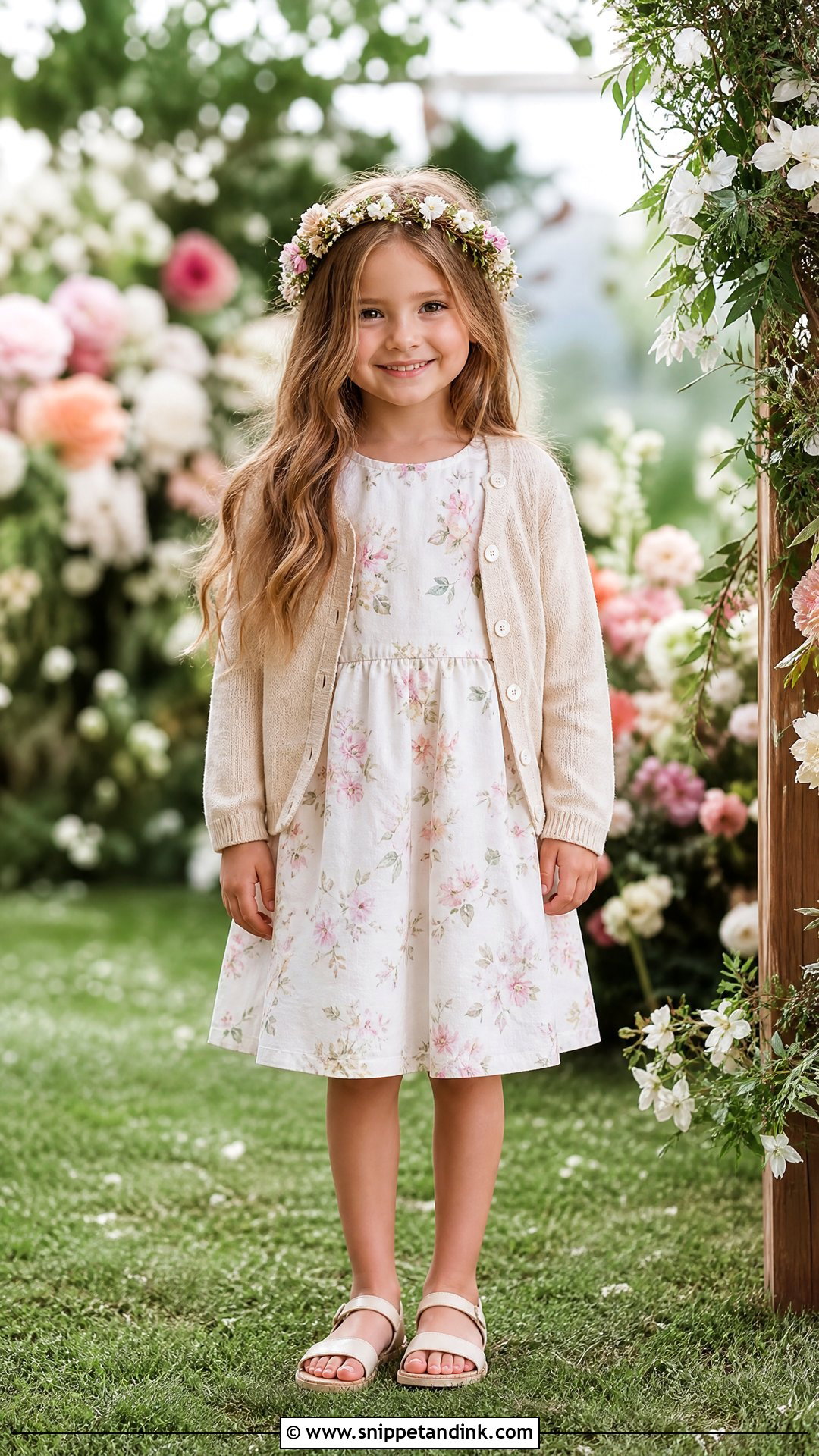 Garden Wedding Outfit - Snippet and Ink - 25 Girls Wedding Outfit Ideas