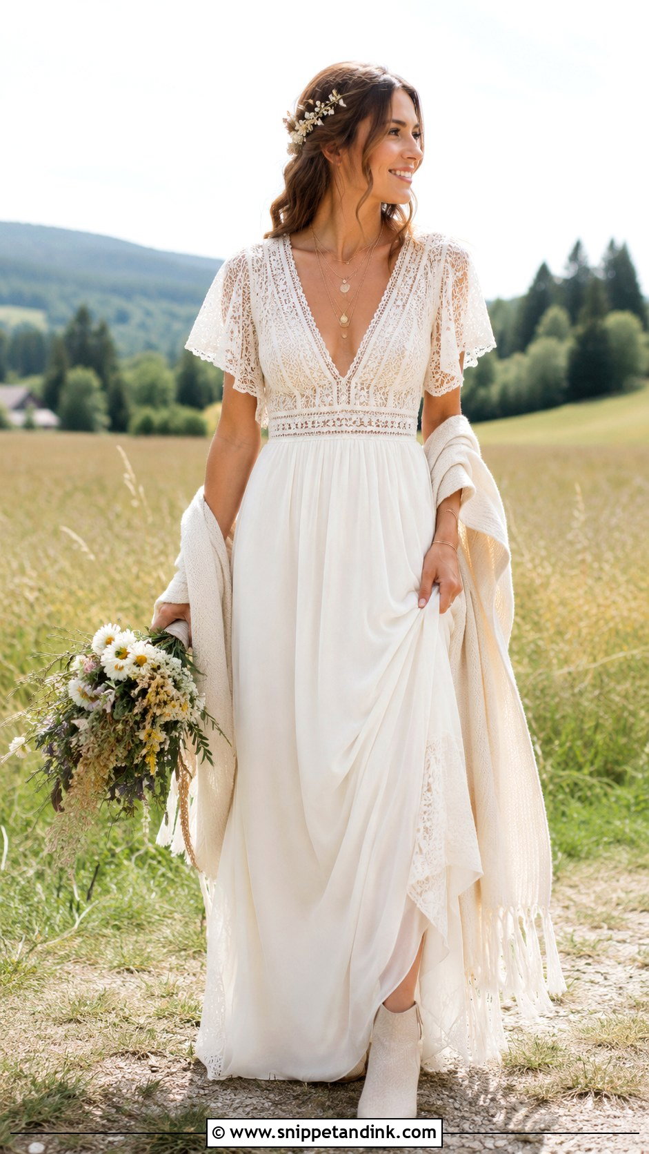 German Boho Wedding Dress - Snippet and Ink - 20 German Wedding Dress Ideas