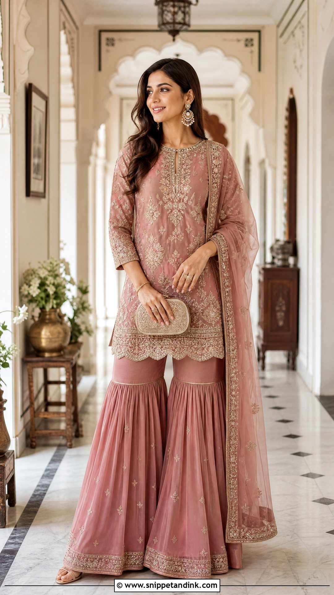 Gharara Set Dress - Snippet and Ink - 25 Indian Wedding Function Dresses