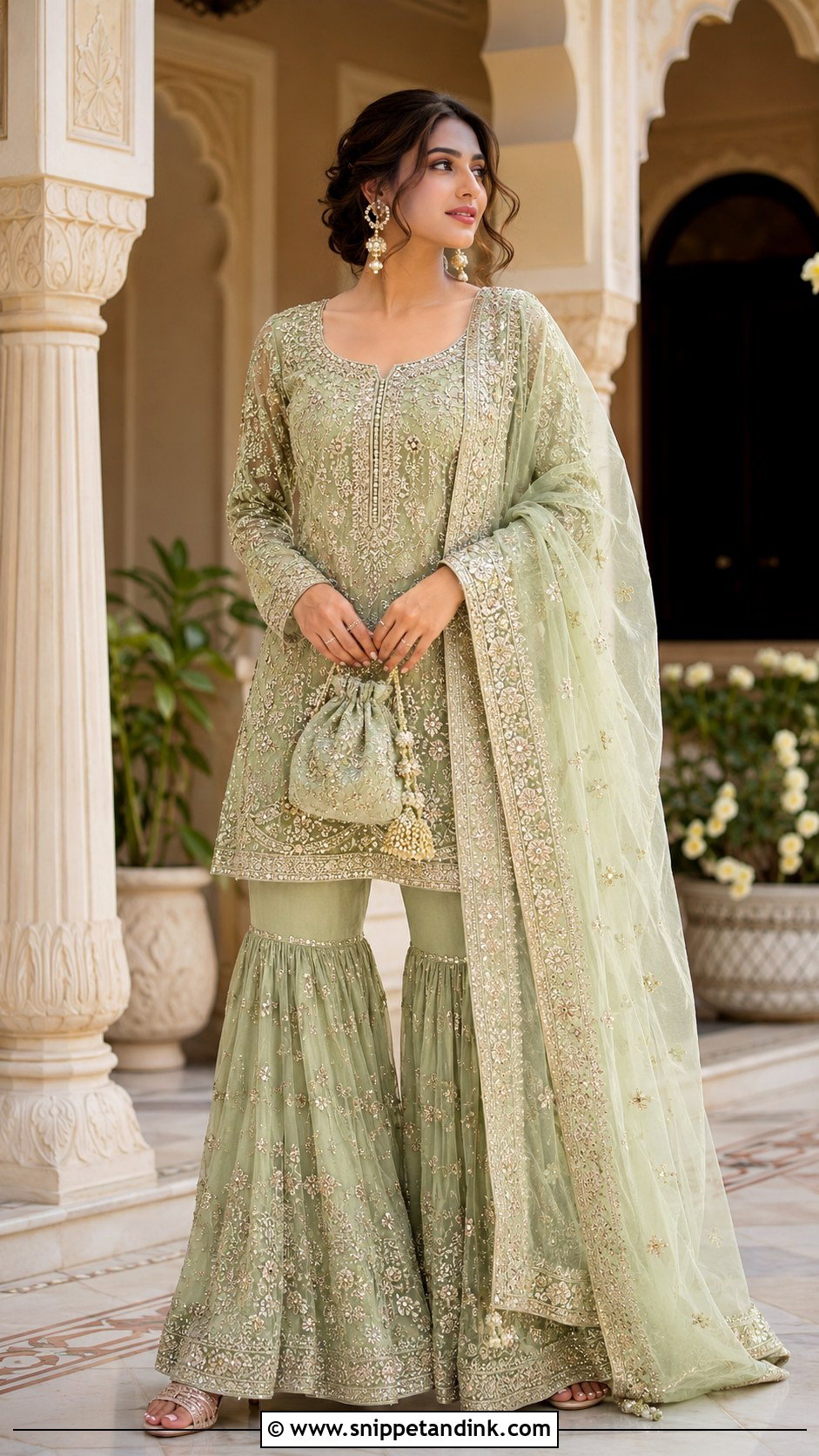 Gharara Set For Bride Sister - Snippet and Ink - 30 Dress for Bride Sister Ideas