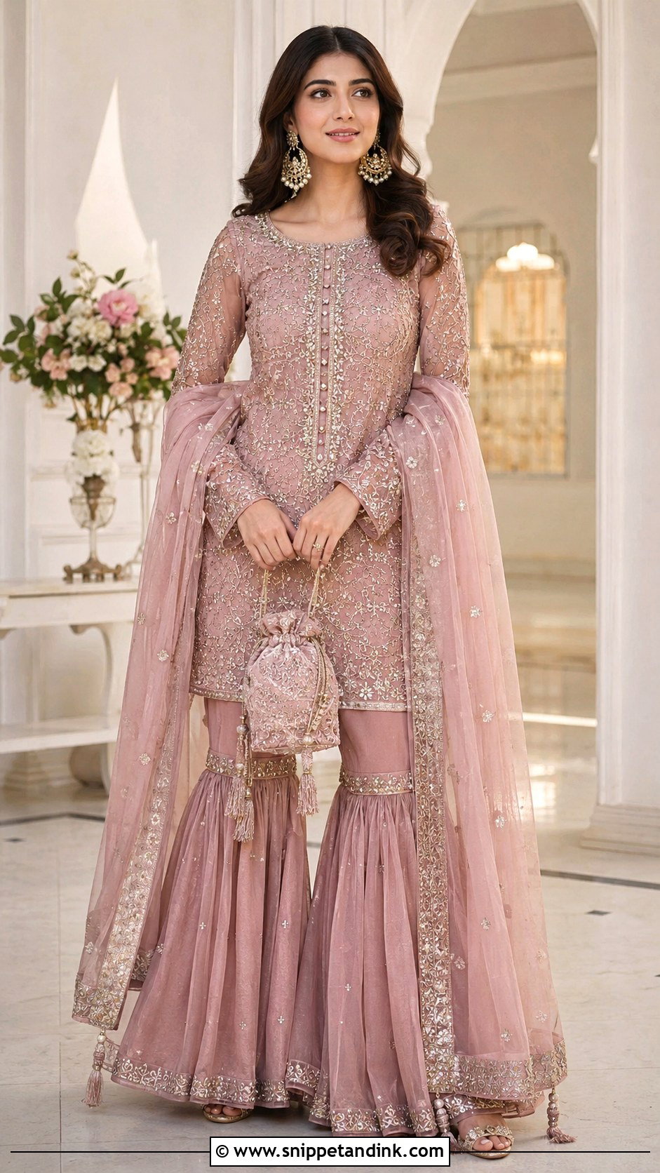 Gharara Set For Indian Wedding - Snippet and Ink - 25 Trending Indian Outfits for Wedding