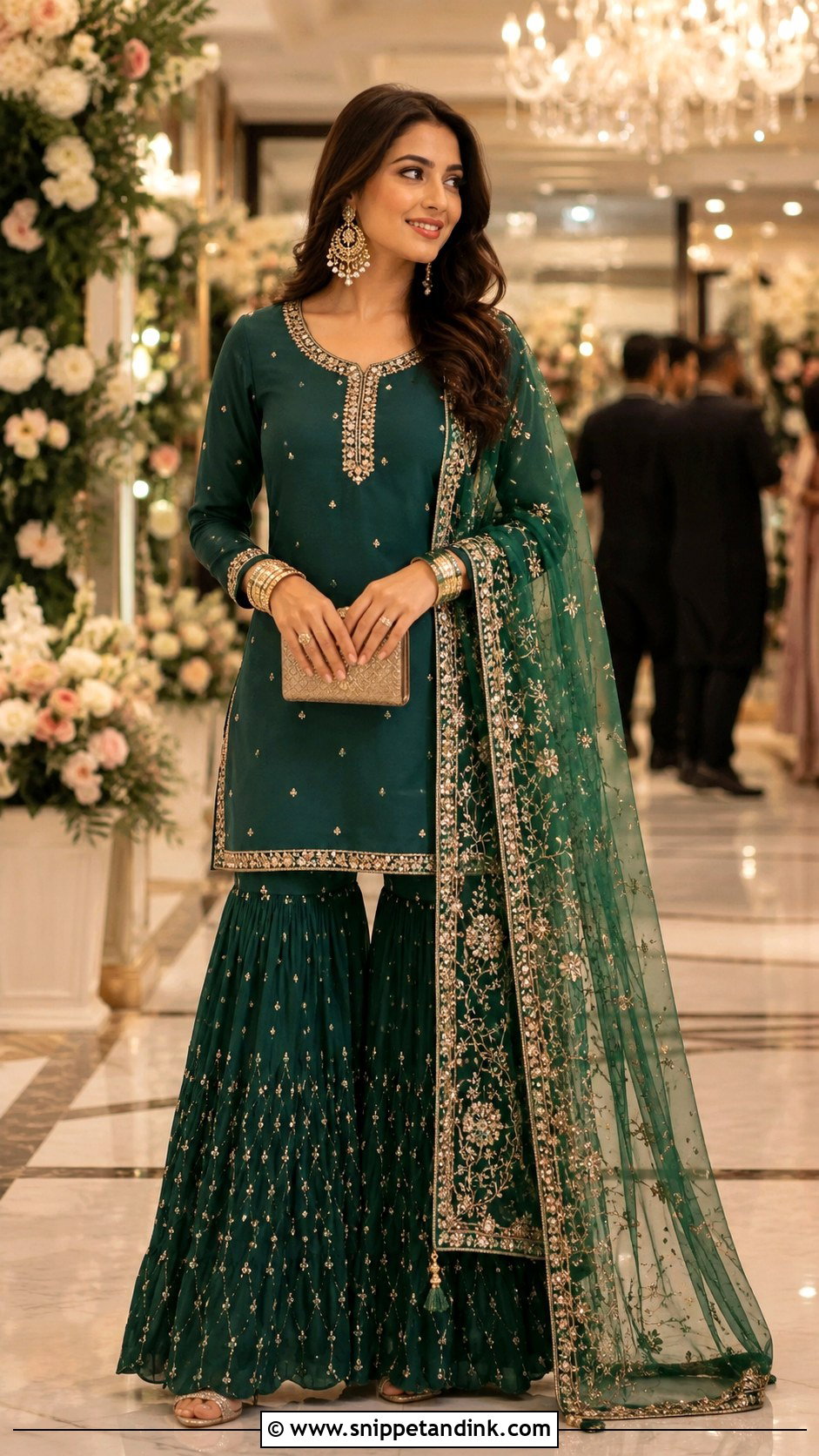 Gharara Suit Look - Snippet and Ink - 25 Indian After Marriage Look Ideas