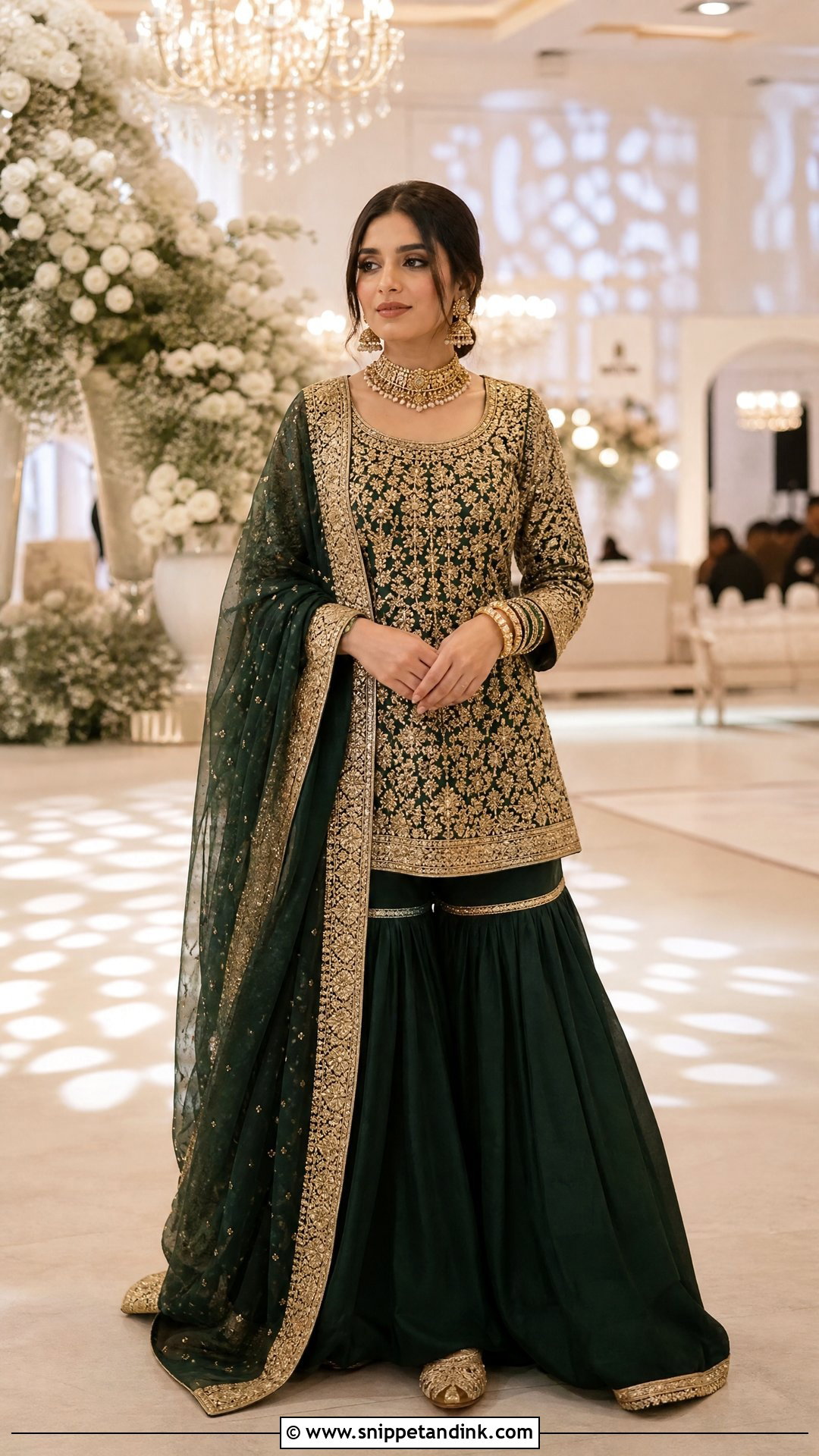 Gharara Suit Wedding Look - Snippet and Ink - 25 Traditional Dress for Wedding Ideas