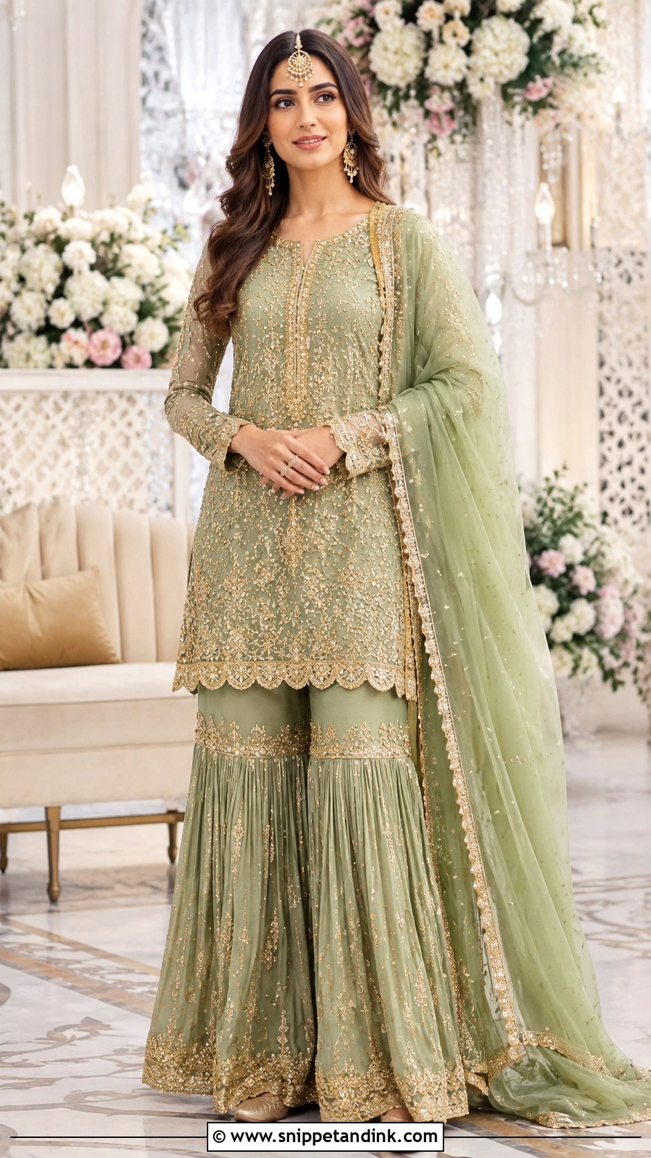 Gharara Suit for Marriage Function - Snippet and Ink - 25 Marriage Function Dresses for Women
