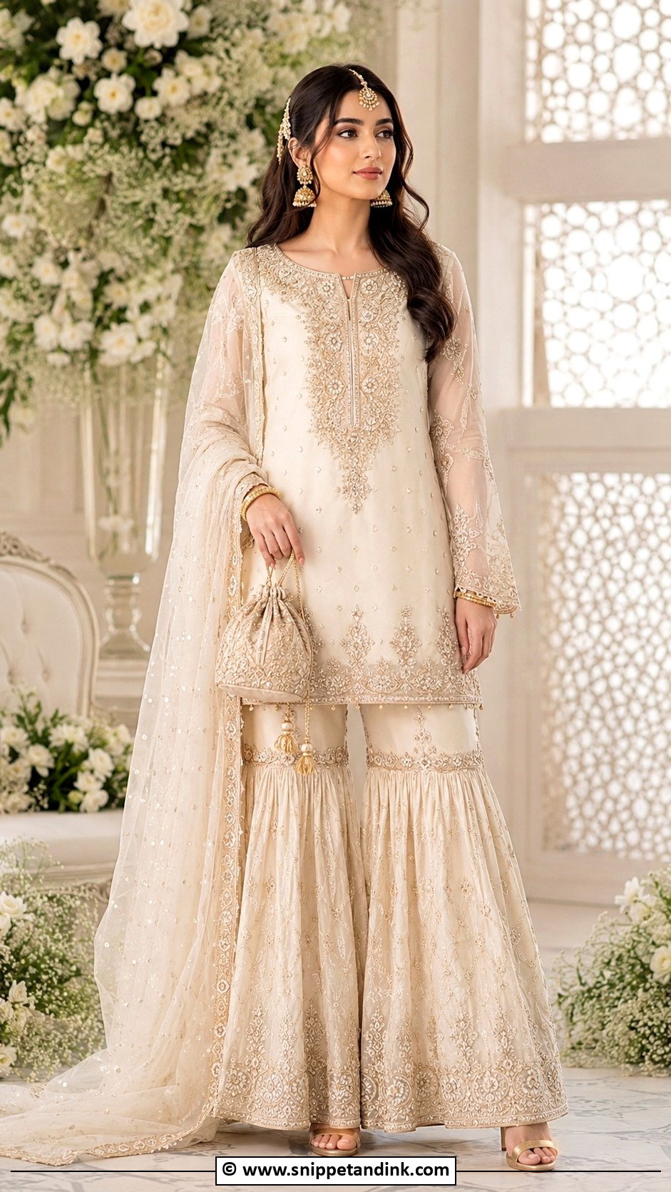 Gharara Suit - Snippet and Ink - 30 Desi Wedding Outfits