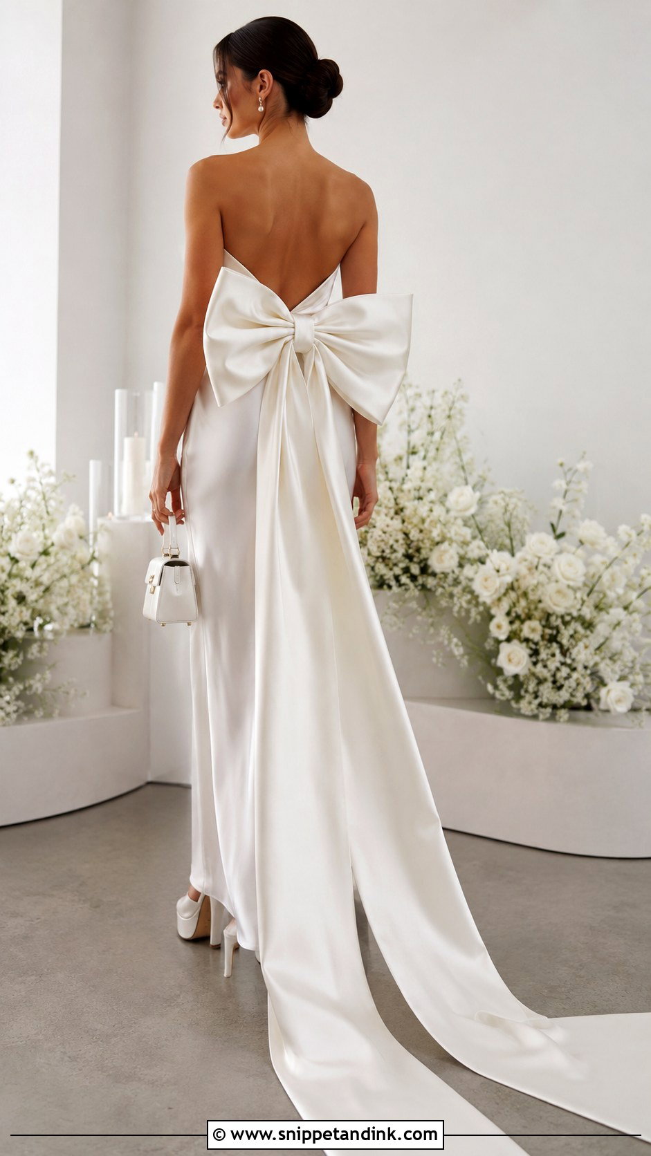 Giant Bow Wedding Dress - Snippet and Ink - 20 Crazy Wedding Dresses