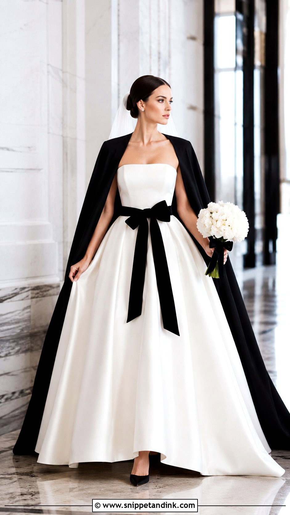 Givenchy Black And White Wedding Dress - Snippet and Ink - 20 Givenchy Wedding Dress Ideas