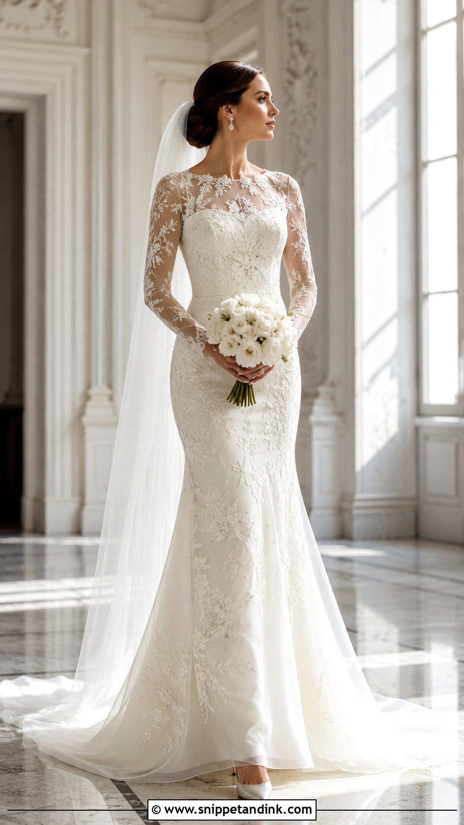 Givenchy Embroidered Wedding Dress - Snippet and Ink - 20 Givenchy Wedding Dress Ideas