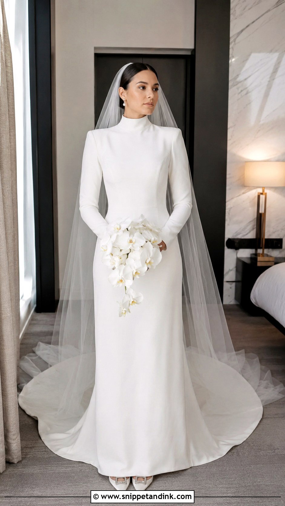 Givenchy High Neck Wedding Dress - Snippet and Ink - 20 Givenchy Wedding Dress Ideas