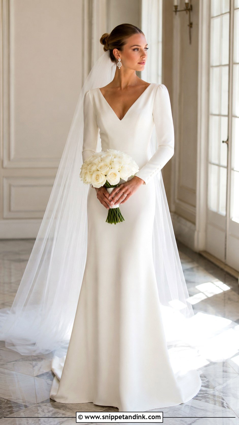Givenchy Long Sleeve Wedding Dress - Snippet and Ink - 20 Givenchy Wedding Dress Ideas