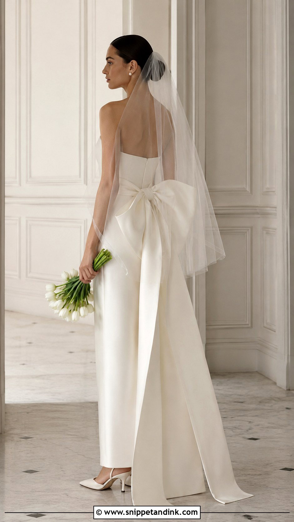 Givenchy Wedding Dress With Bow - Snippet and Ink - 20 Givenchy Wedding Dress Ideas