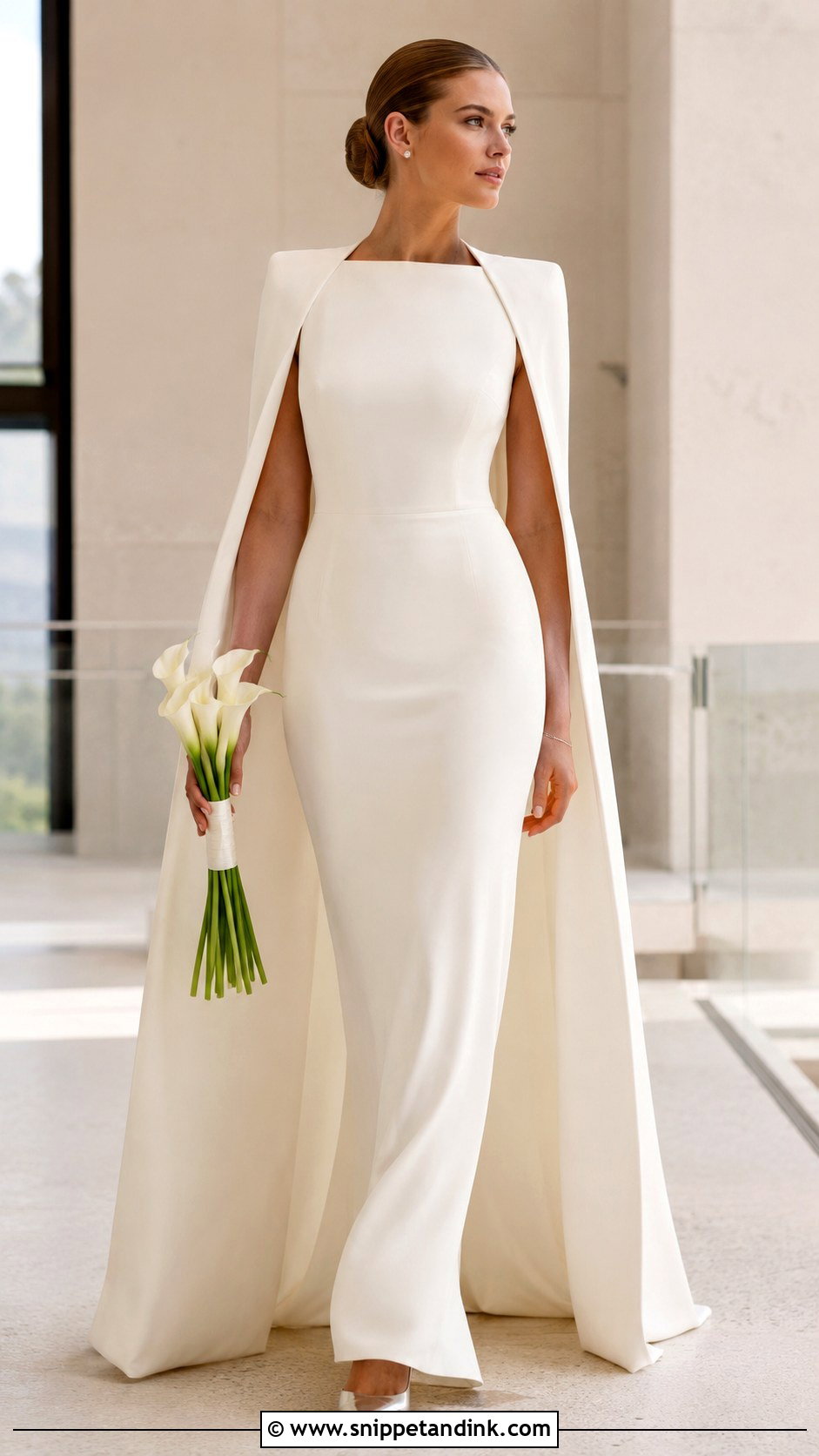 Givenchy Wedding Dress With Cape - Snippet and Ink - 20 Givenchy Wedding Dress Ideas